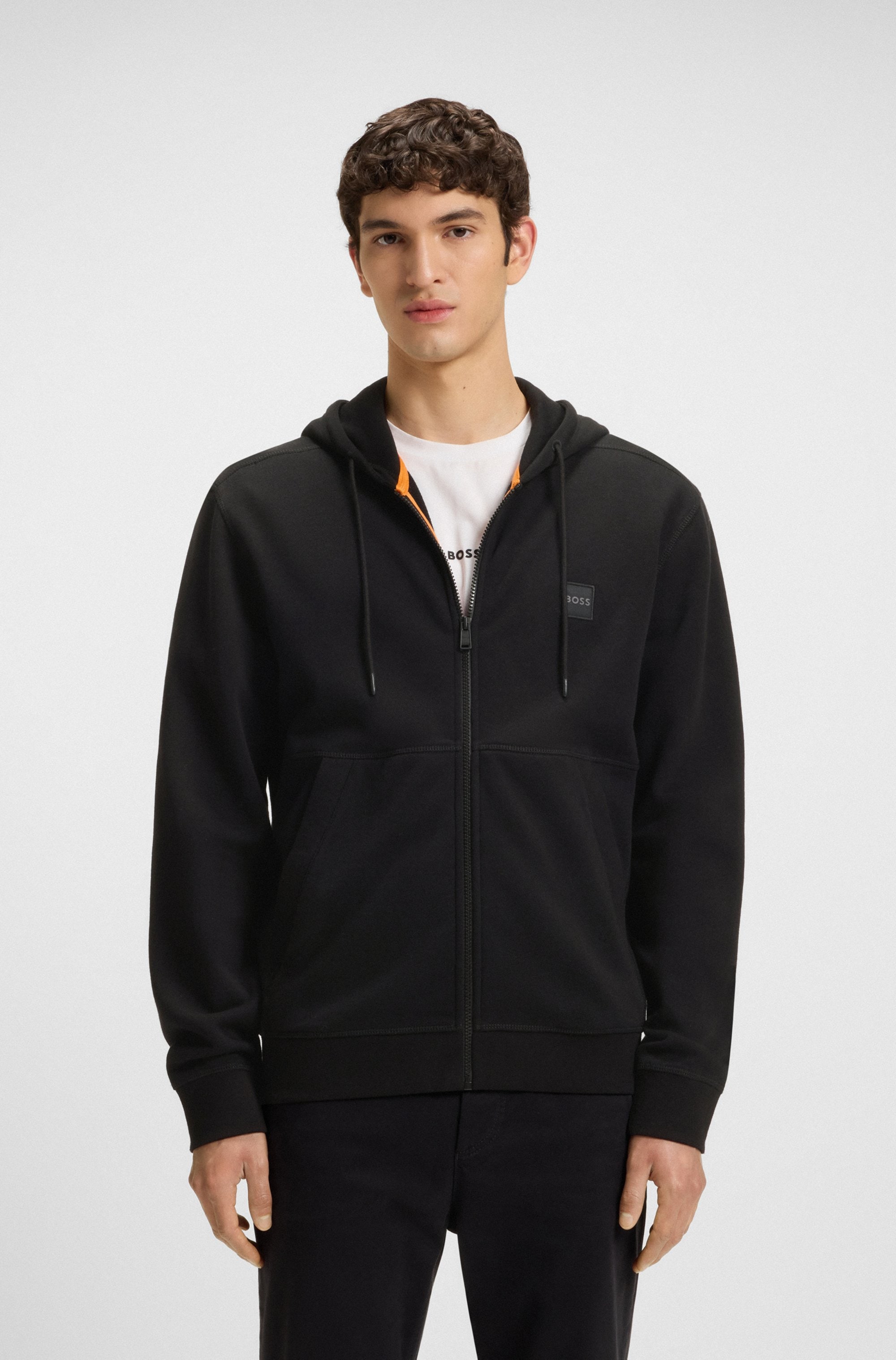 BOSS ORANGE Kapuzensweatjacke "Zetalky", mit Kängurutasche günstig online kaufen