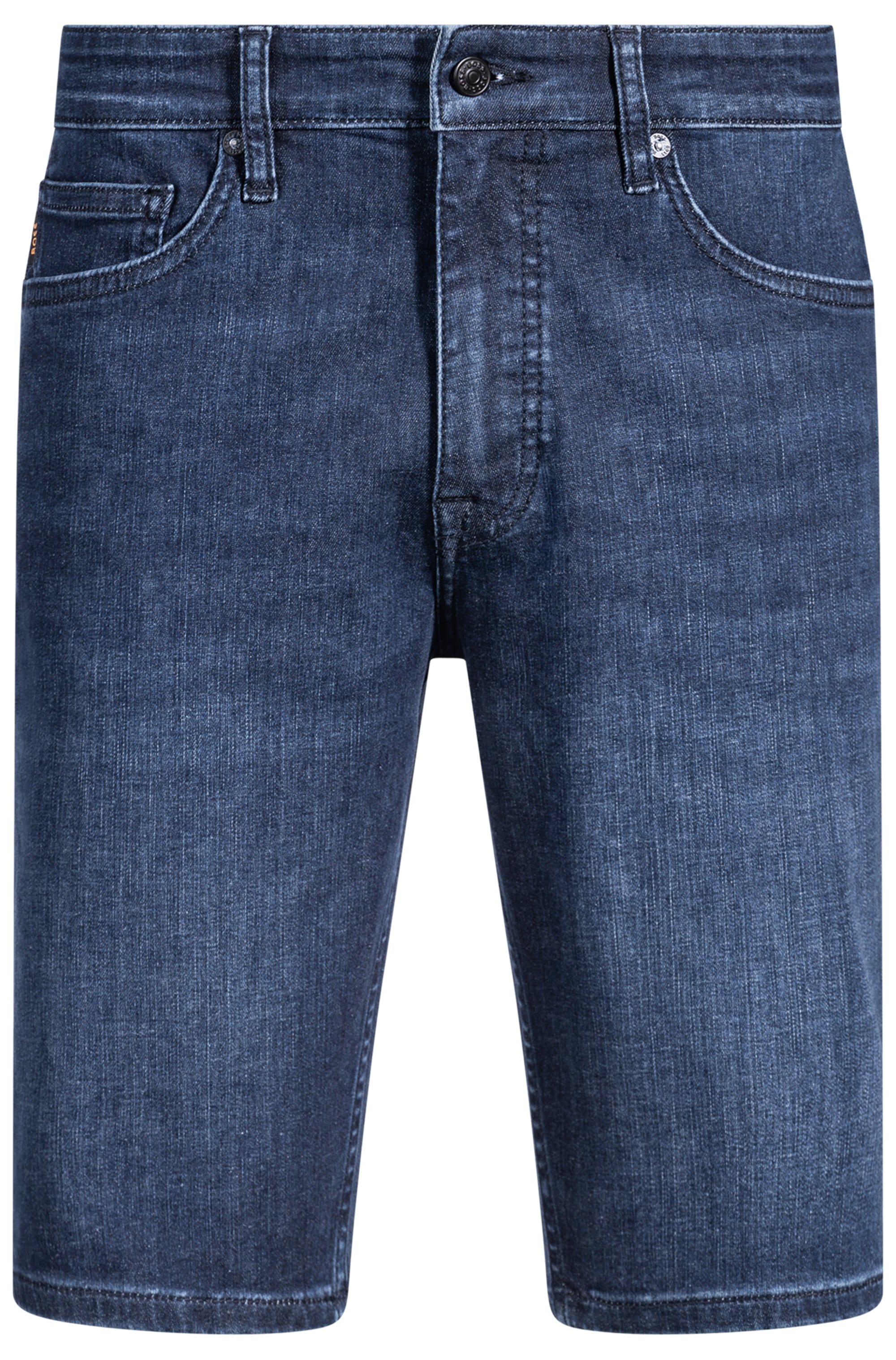 BOSS ORANGE Shorts »Delaware Shorts B«, mit Lederbadge und Coinpocket