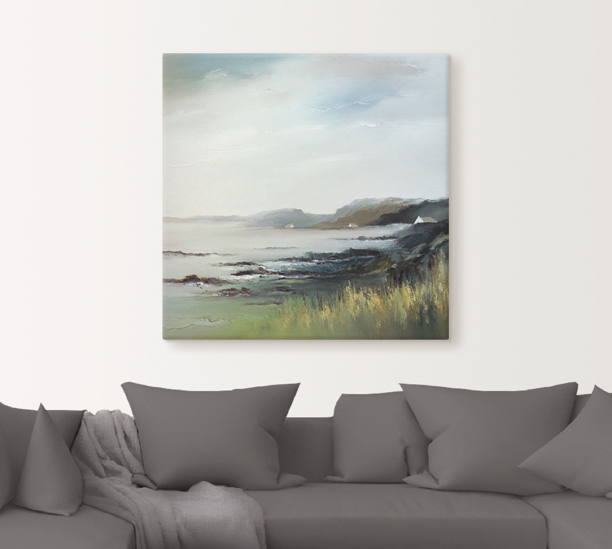 Thumbnail - Artland Wandbild "See", Küste, (1 St.), als Leinwandbild, Poster in verschied. Größen