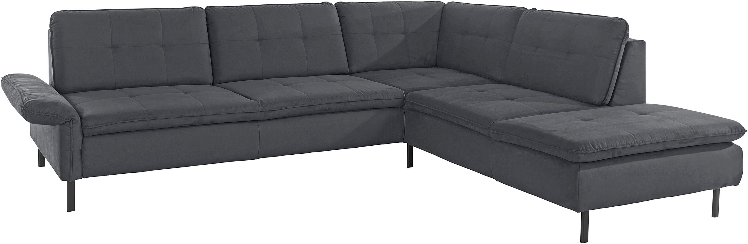 INOSIGN Ecksofa »Birkholm L-Form«, Armlehnverstellung, auch in Easy Clean Bezug - mit Wasser zu reinigen