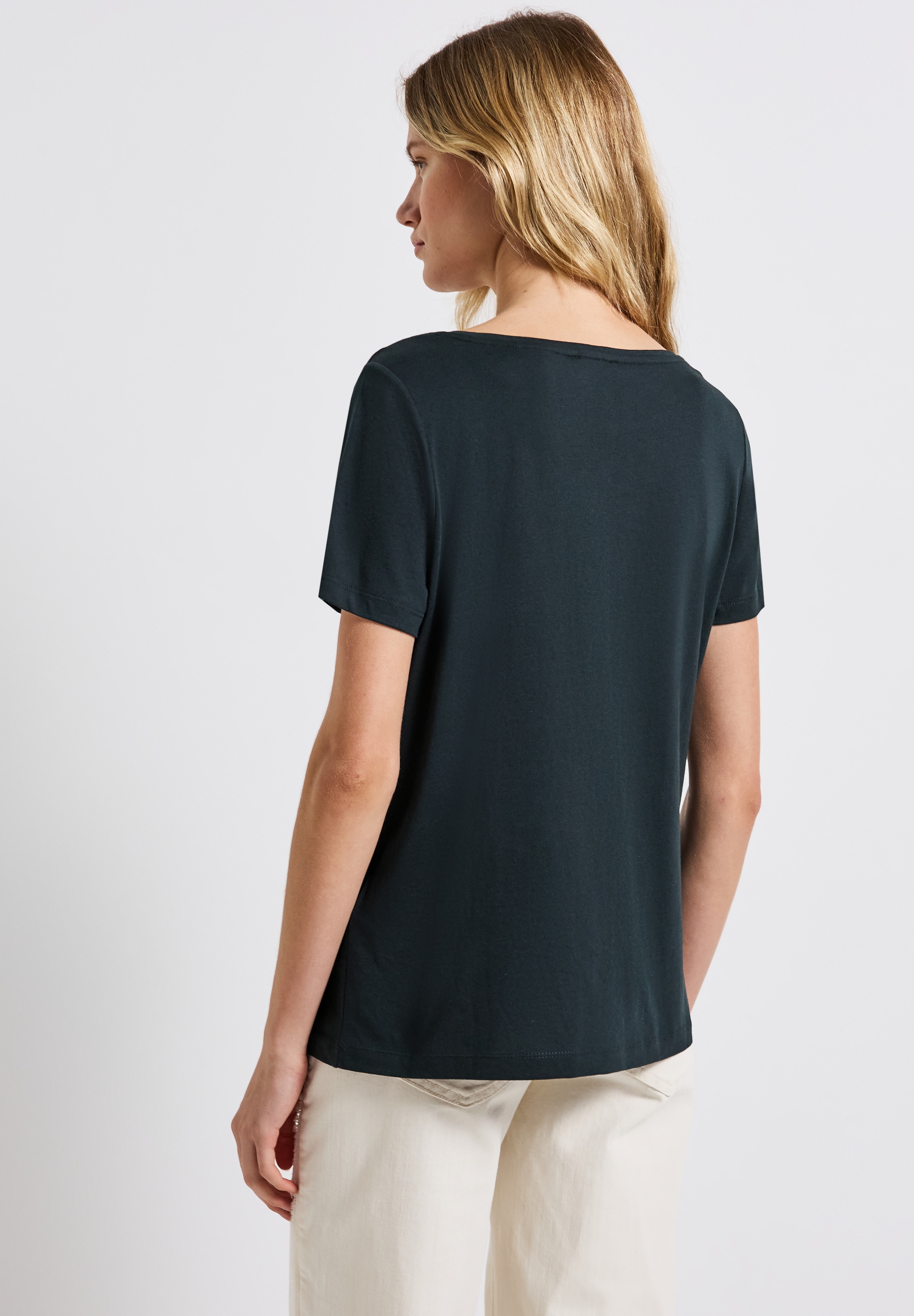 STREET ONE Shirttop, mit Wording Print