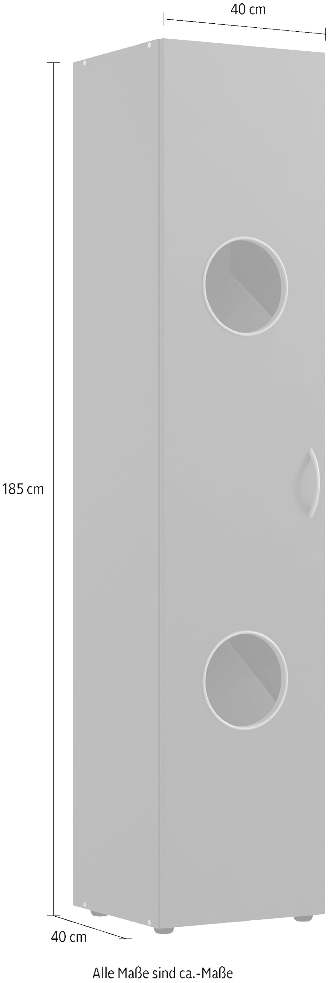 Wimex Wäscheschrank »Multiraumkonzept Wäscheeinwurf Bestseller«, (Individuell gestaltbar mit vielen Schränken aus der Serie), Schranksystem