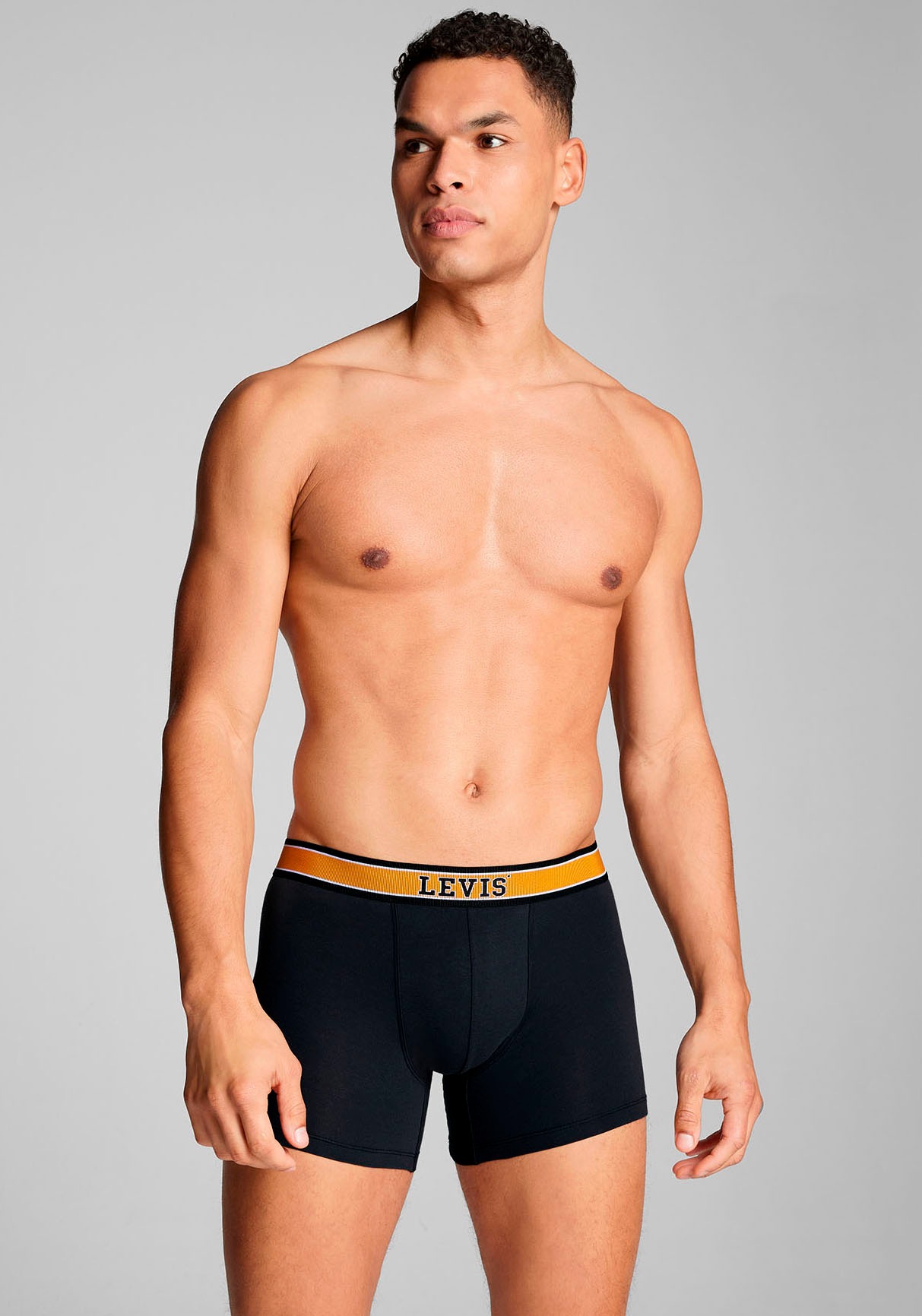 Levi's® Boxer, (2er-Pack), mit kontrastreichem Logobund