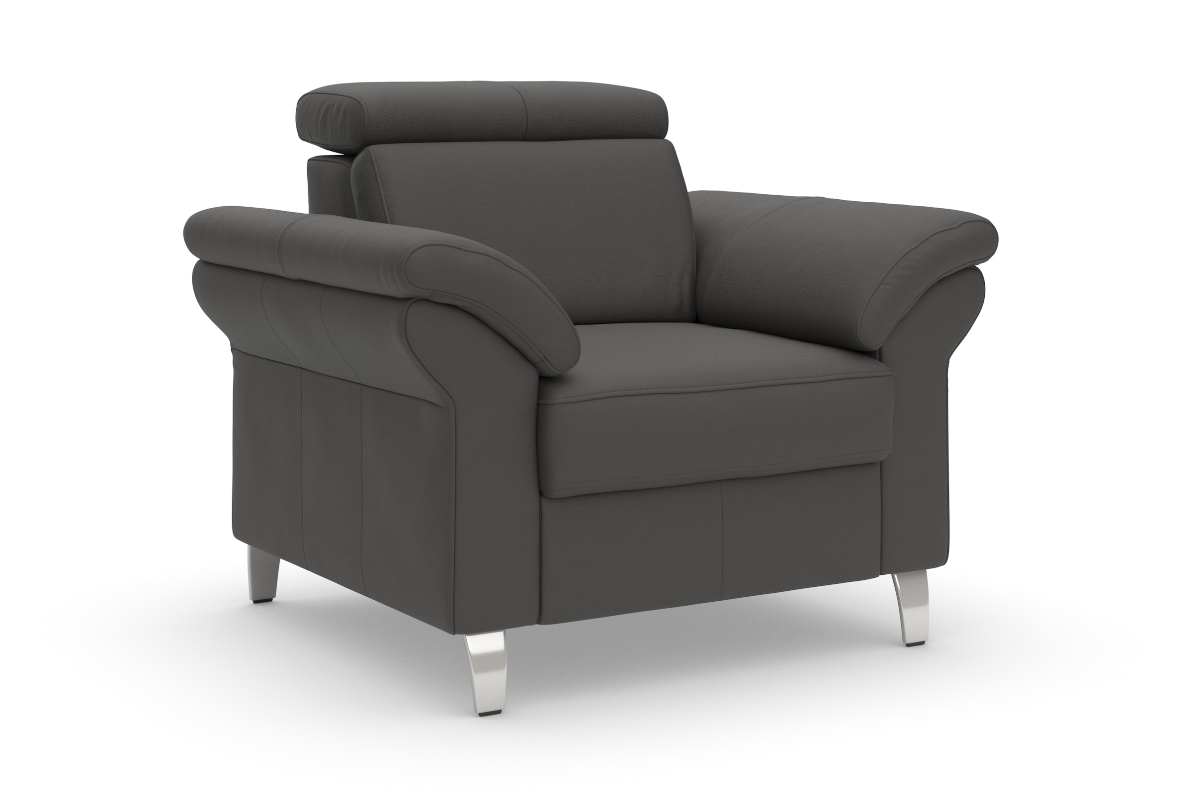 sit&more Sessel »Arngast«, inklusive Federkern und Kopfteilverstellung