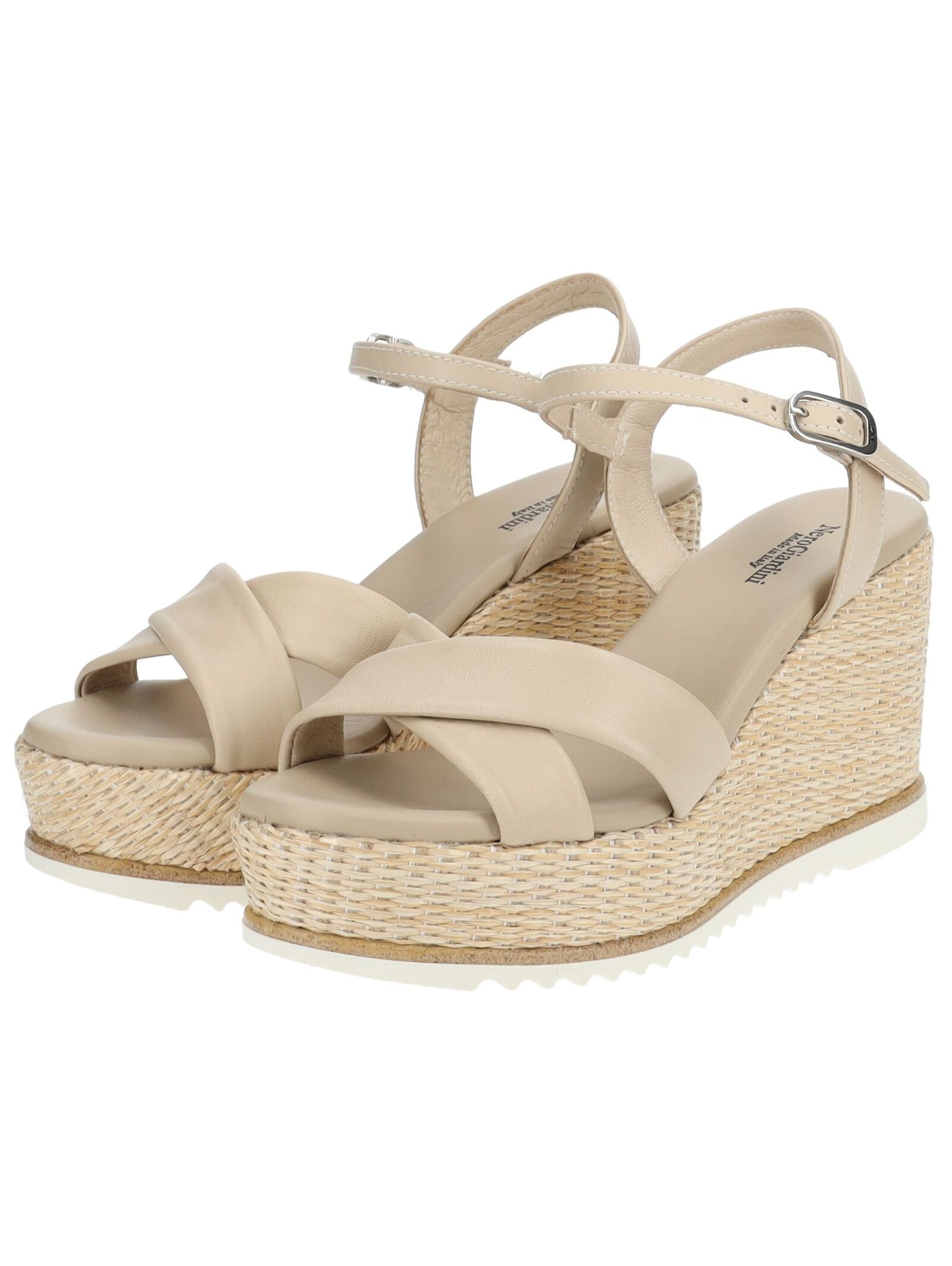 Nero Giardini Keilsandalette »Nero Giardini Sandalen Nappaleder«