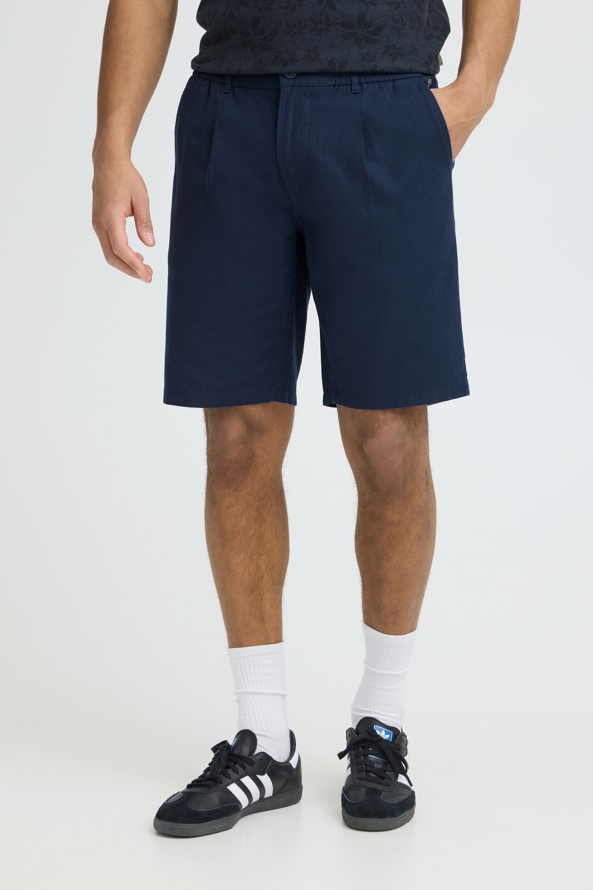 Blend Shorts "BHWoven" Casual Shorts aus Leinenmix günstig online kaufen
