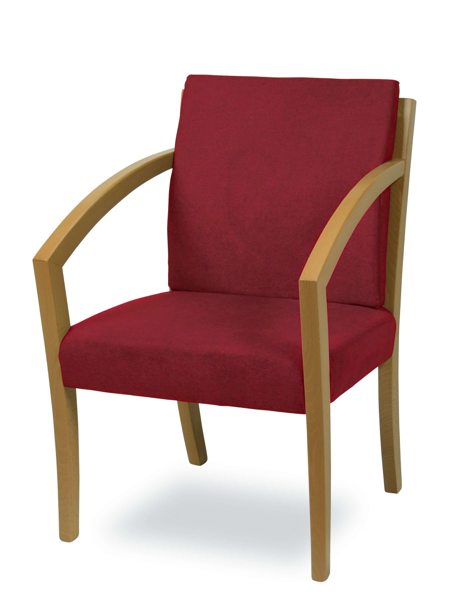 Home affaire "G98 George Armlehnstuhl, Sessel, in 3 Gestellfarben Made in Italy" () 1 Stk.Extra-confort, Fleckenabweisendes Gewebe, Massivholz