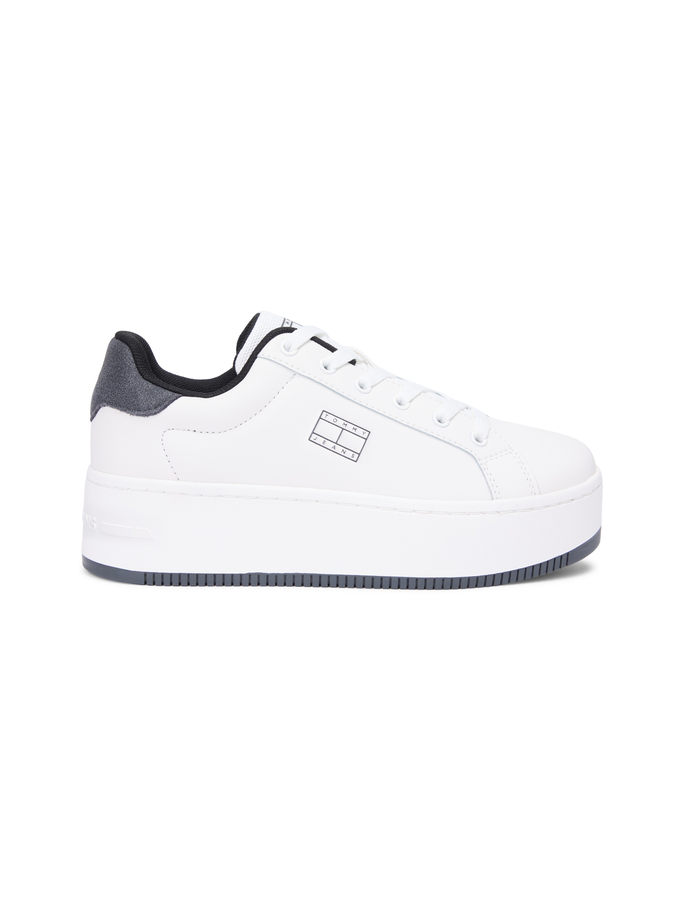 Tommy Jeans Plateausneaker "TJW FLATFORM ESS MU", Freizeitschuh, Halbschuh, günstig online kaufen