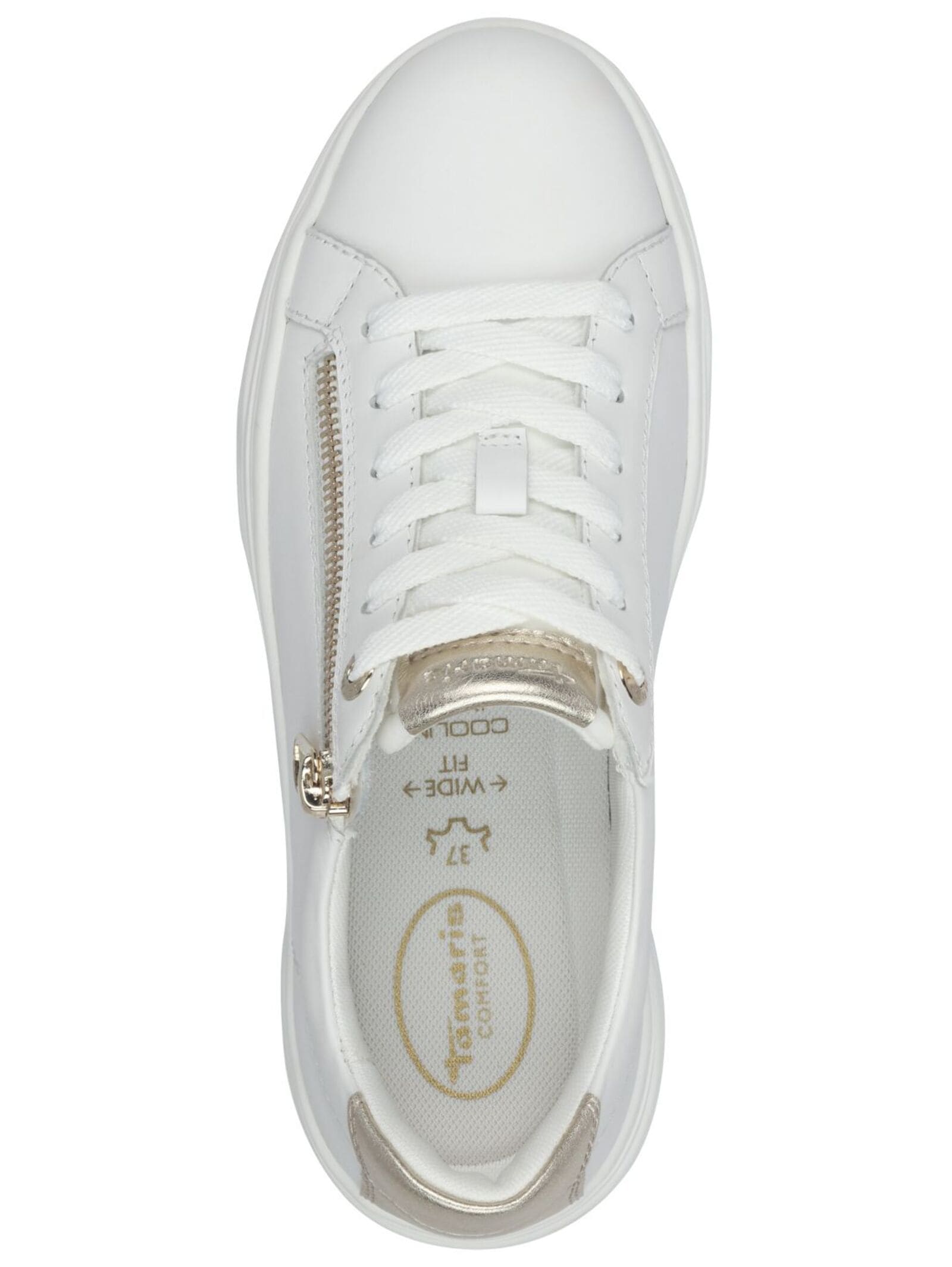 Tamaris Plateausneaker »Tamaris Sneaker Leder/Textil«