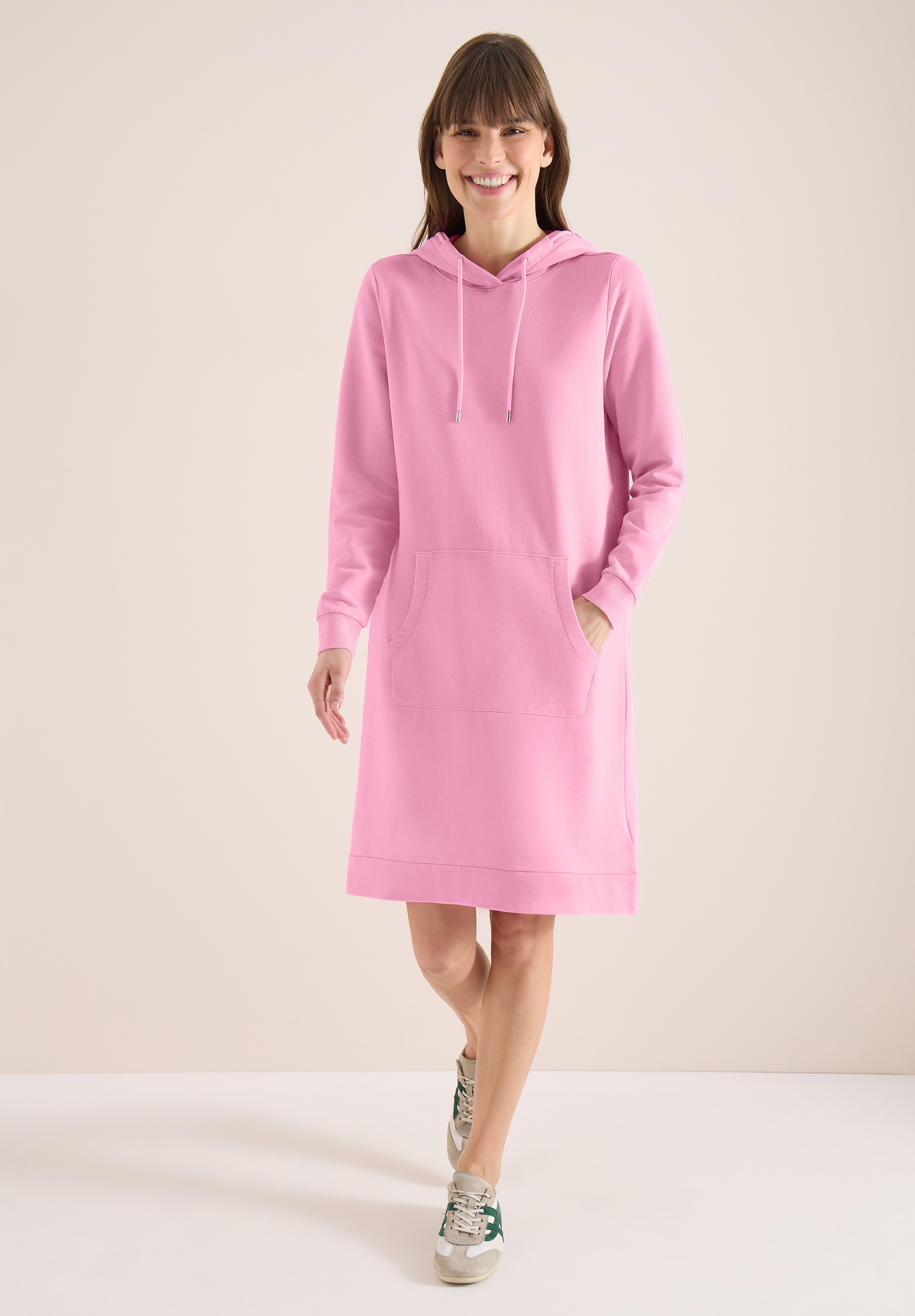 Cecil Sweatkleid Eingrifftaschen mit Kapuze