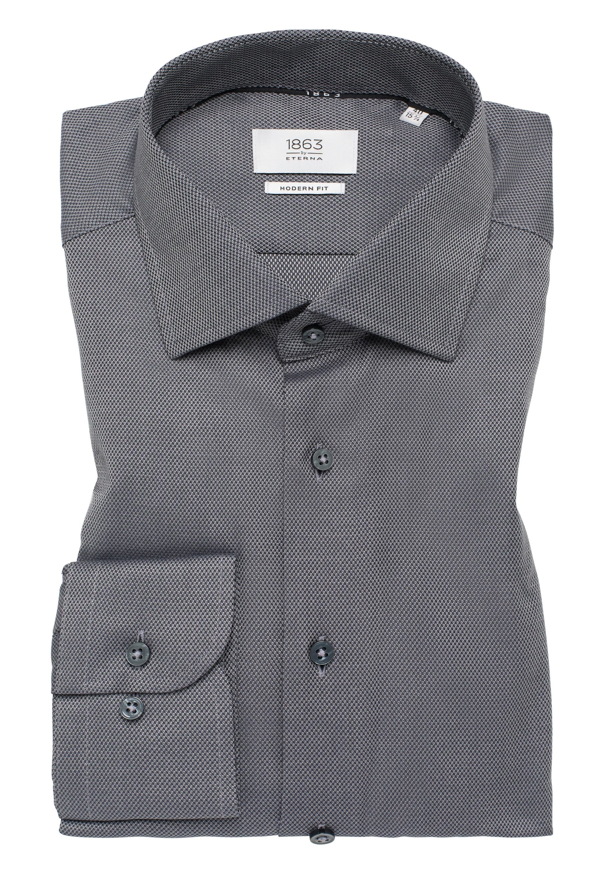 Eterna Langarmhemd »MODERN FIT«, NON IRON (bügelfrei)
