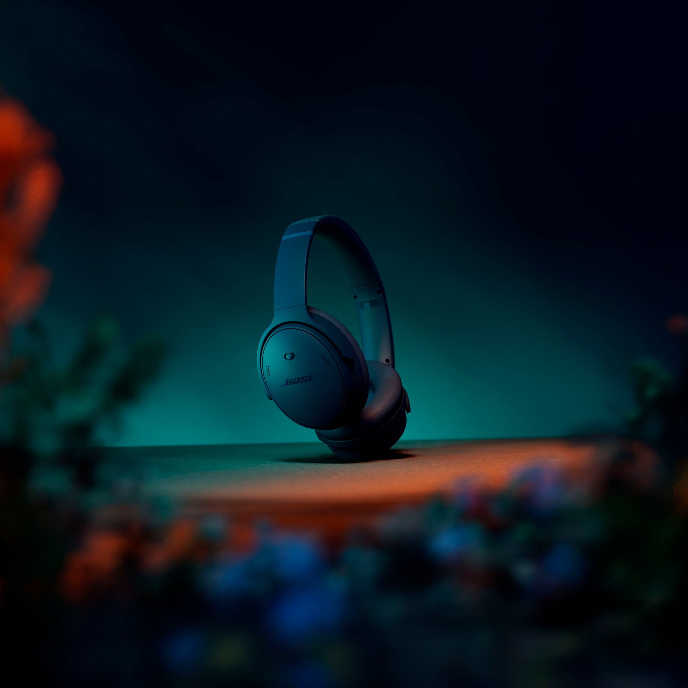 Bose Over-Ear-Kopfhörer »QuietComfort Headphones«, Bluetooth, Transparenzmodus-Multi-Point-Verbindung-Freisprechfunktion-Rauschunterdrückung-Noise-Cancelling, 2 Modi, Anpassbare Einstellungen, Audiokabel mit integriertem Mikrofon