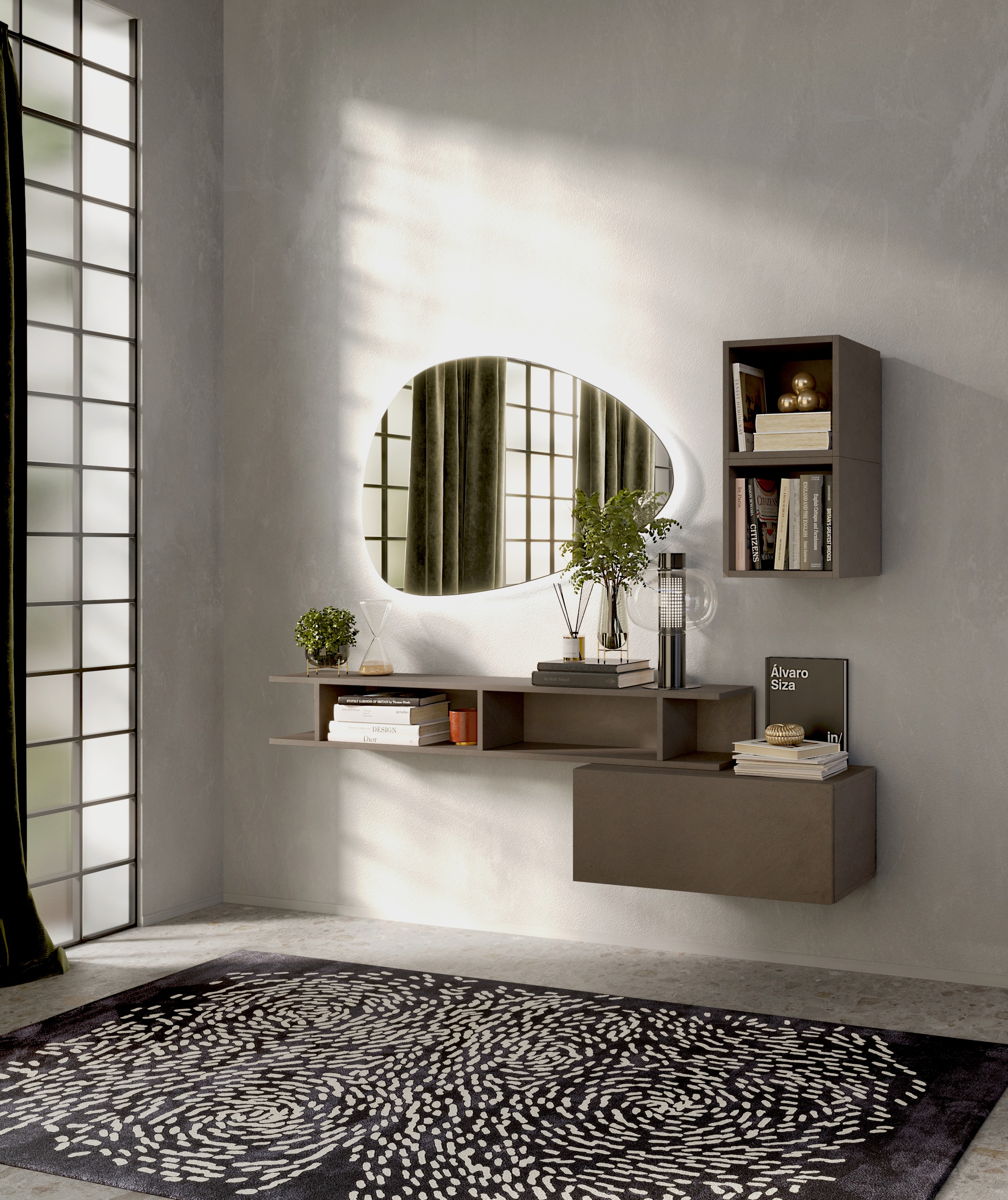 INOSIGN Garderoben-Set "Infinity, 4tlg. Breite 150 cm, Höhe variabel, moder günstig online kaufen