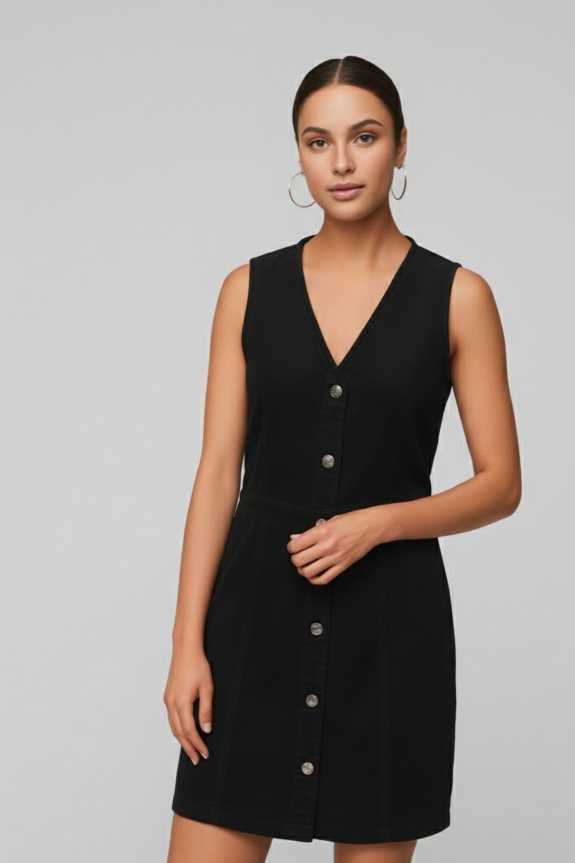 ONLY Cordkleid »ONLMOXIE S/L BUT CORD DRESS CC PNT«