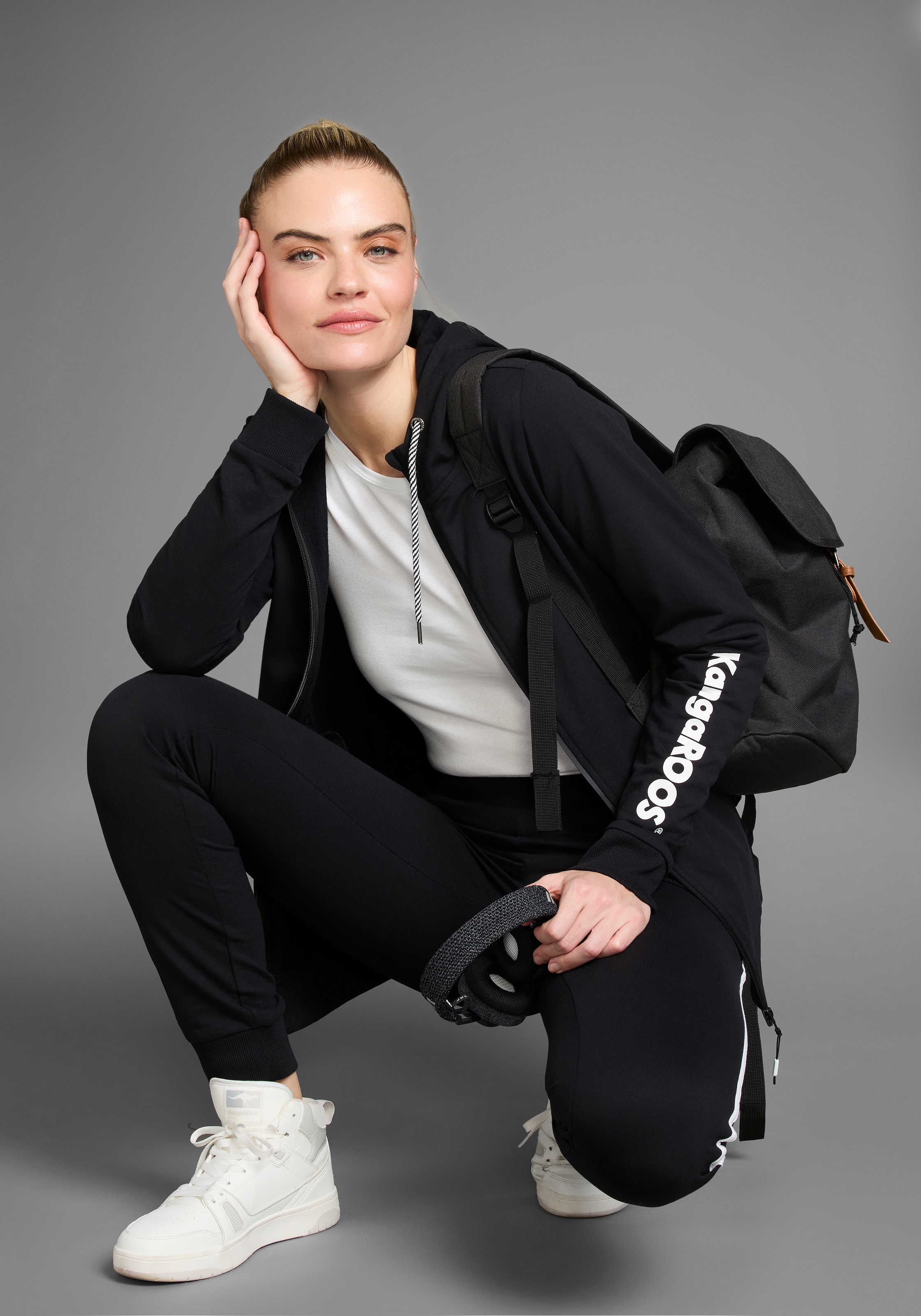 KangaROOS Jogginganzug, (Set, 2 tlg.), KangaROOS