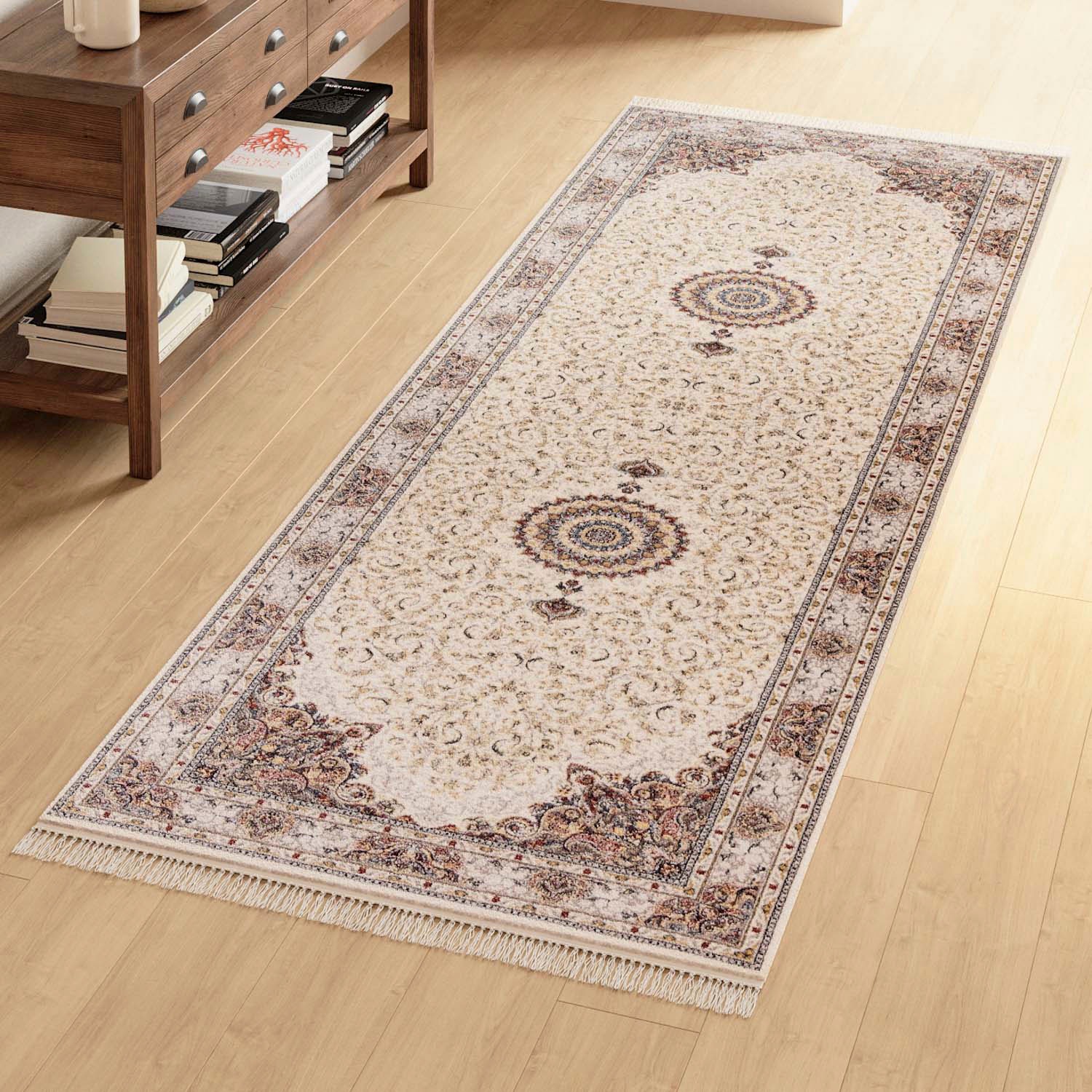 morgenland Orientteppich »Orientteppich - Baran - läufer«, rechteckig, 6 mm Höhe