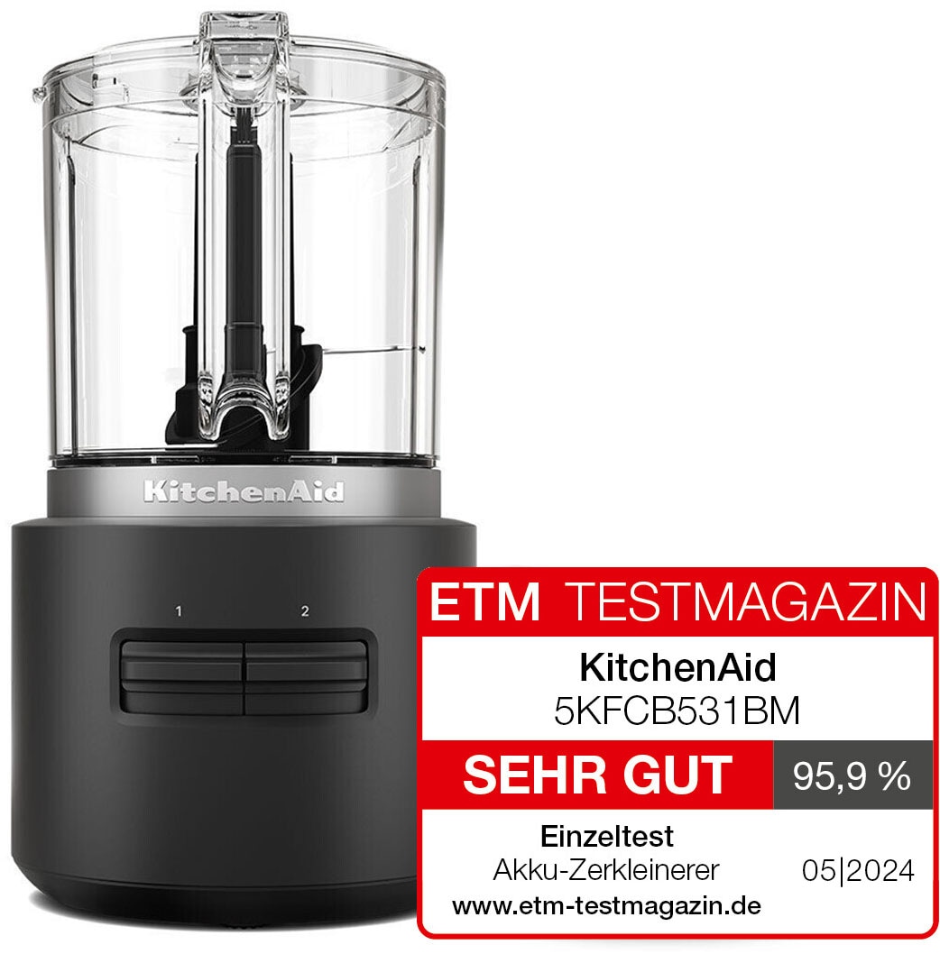 KitchenAid Zerkleinerer »5KFCR531BM«, mit Akku