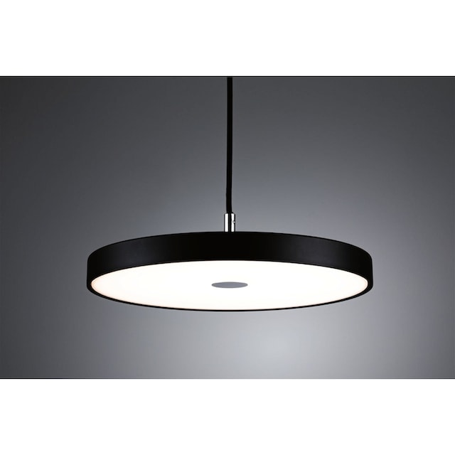 Paulmann LED Pendelleuchte »Hildor Smart Home Zigbee 20W 300 mm Schwarz  230V Metall/Kunststoff«, 1 flammig-flammig, dimmbar | BAUR