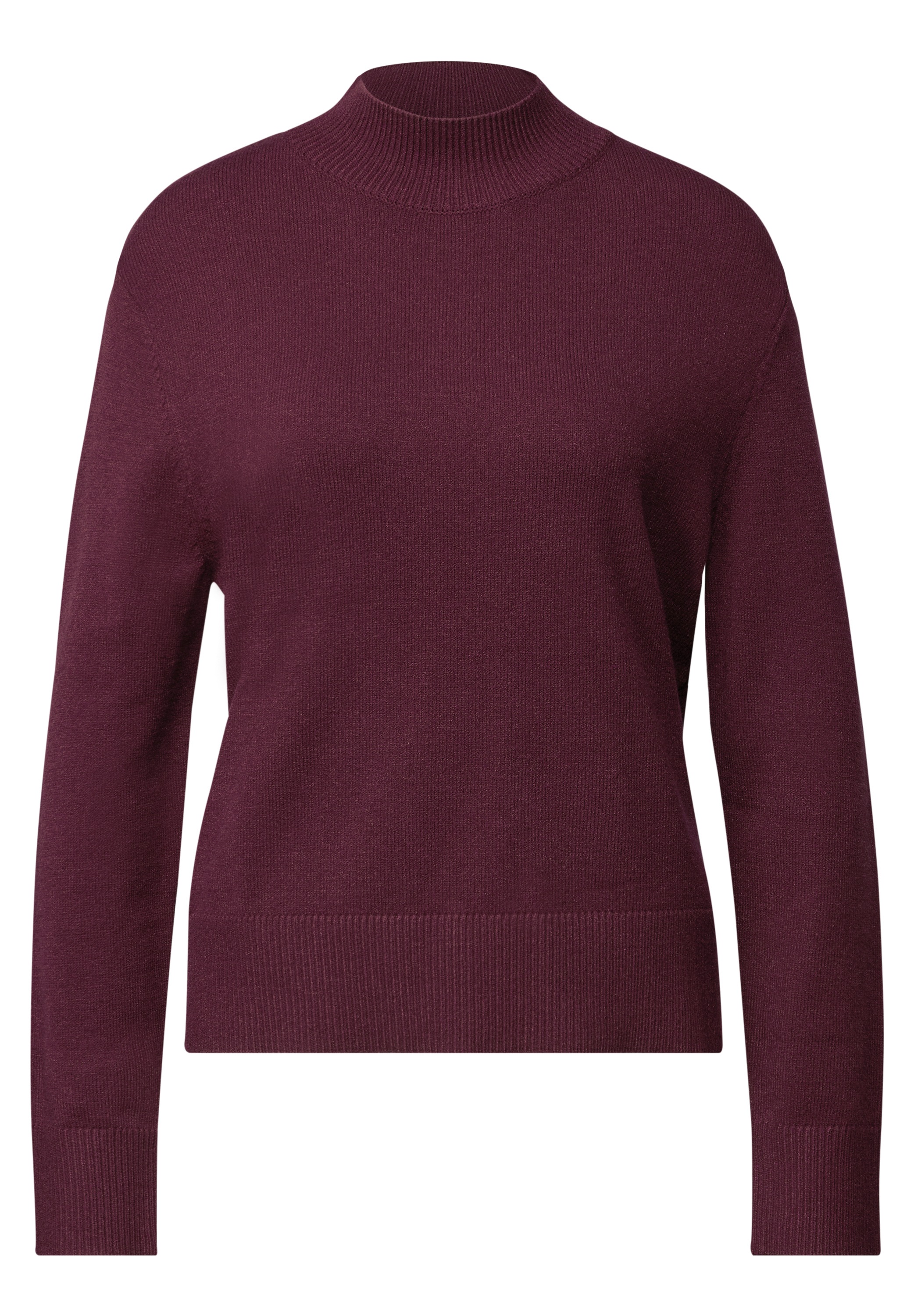 Street One Studio Women's Knit Sweater Red 46 3