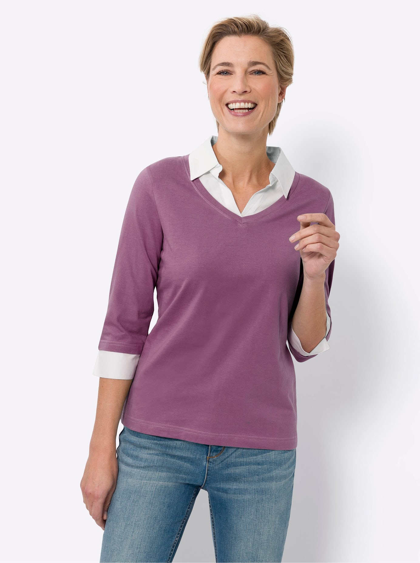 Classic Basics 2-in-1-Shirt "2-in-1-Shirt", (1 tlg.) günstig online kaufen