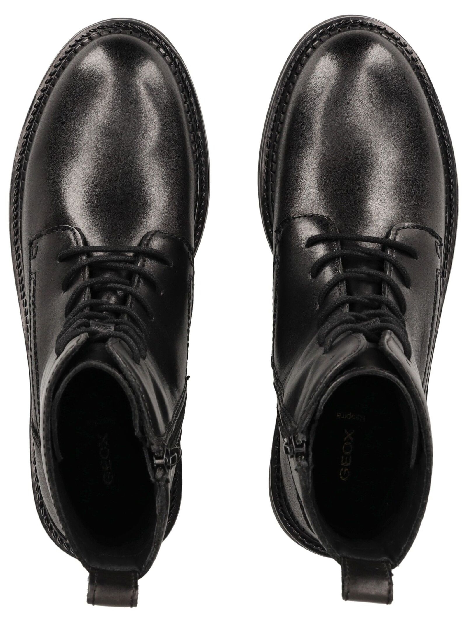 Geox Schnürstiefelette »Geox Stiefelette Leder«