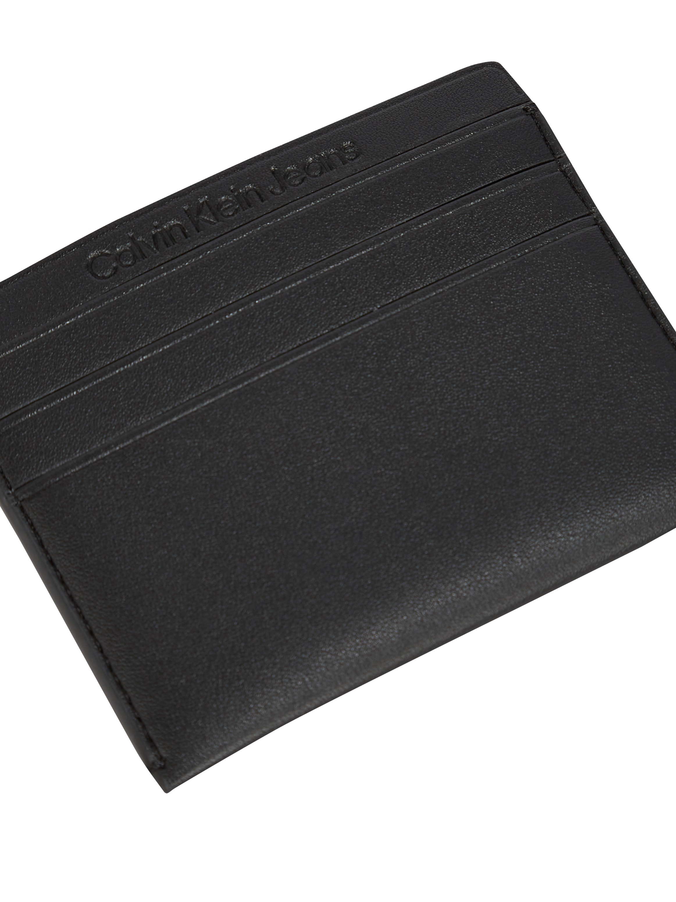 Calvin Klein Jeans Kartenetui »SCULPTED CARDCASE 6CC MONO«, Kreditkarten Etui, Mini Wallet