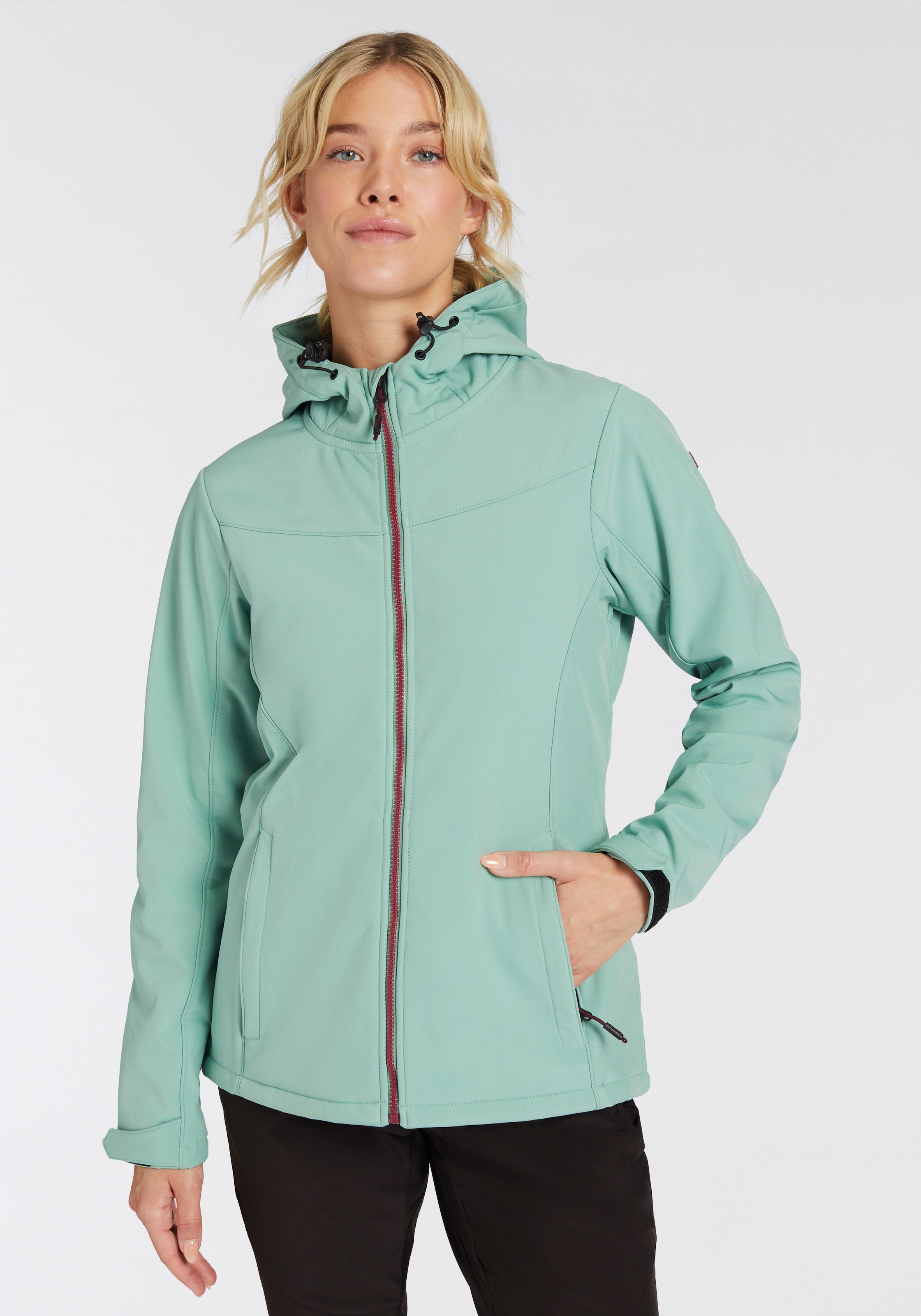 Killtec Softshelljacke "KOS 179 WMN SFTSHLL JCKT 2", mit Kapuze