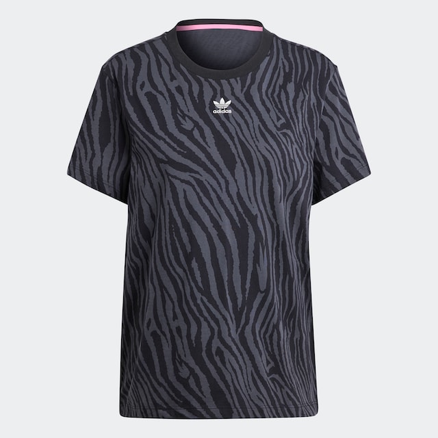 adidas Originals T-Shirt »ALLOVER ZEBRA ANIMAL PRINT ESSENTIALS« online  bestellen | BAUR