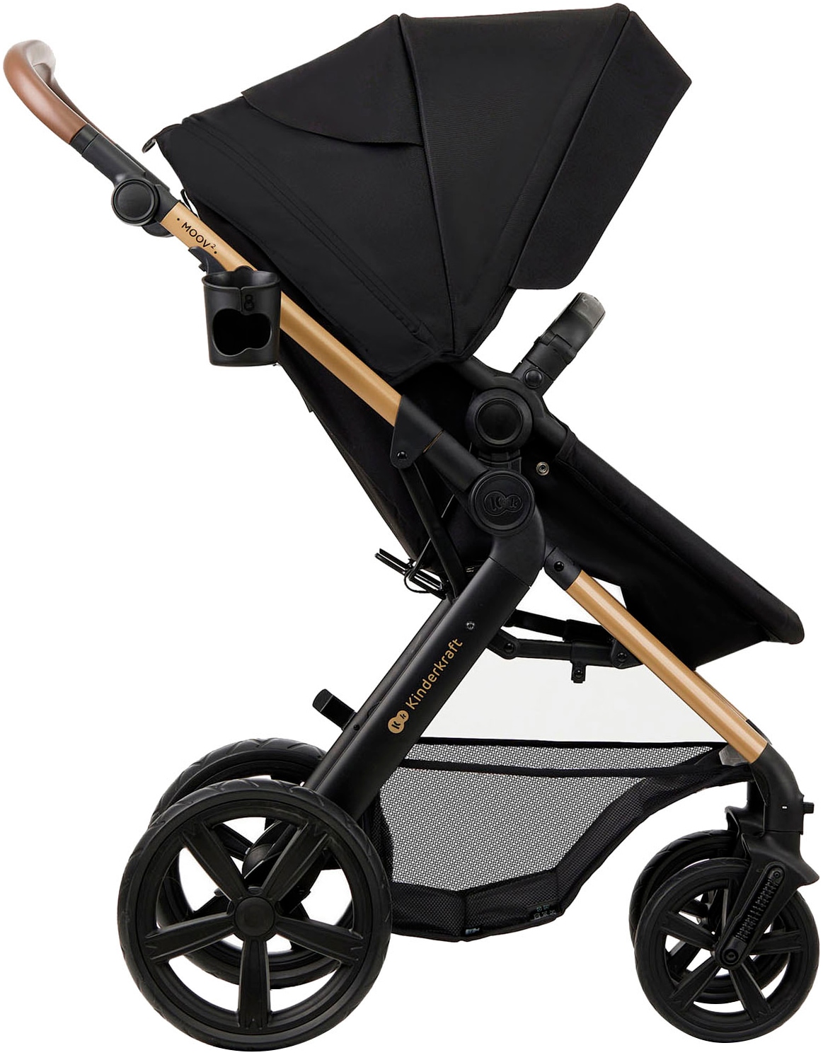 Kinderkraft Kombi-Kinderwagen »MOOV 2 3IN1«, 27 kg, mit EVA-Rädern