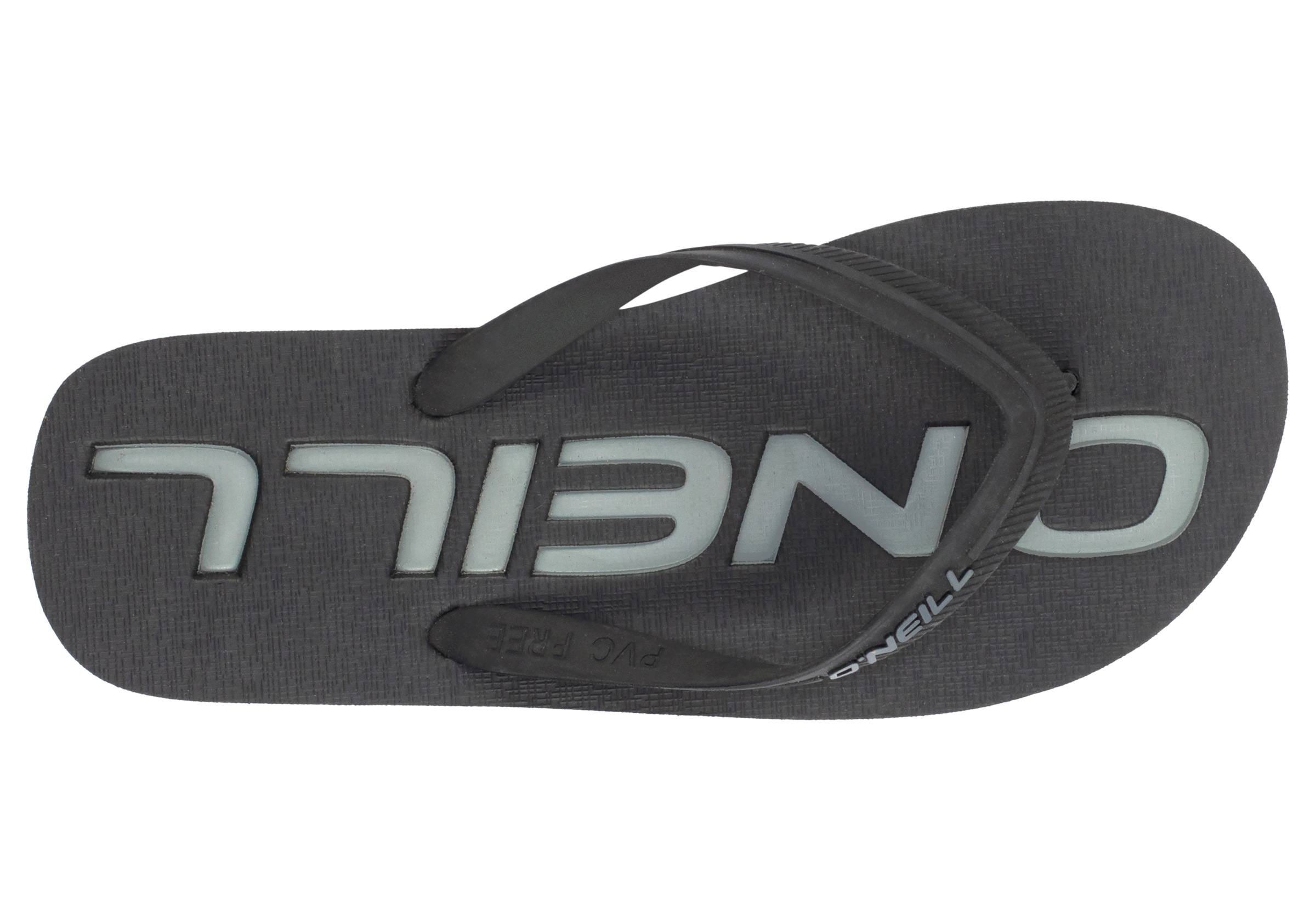 Zehentrenner O'NEILL "PROFILE LOGO SANDALS MEN", Herren, Gr. 45, schwarz, Synthetik, Schuhe Zehentrenner 3