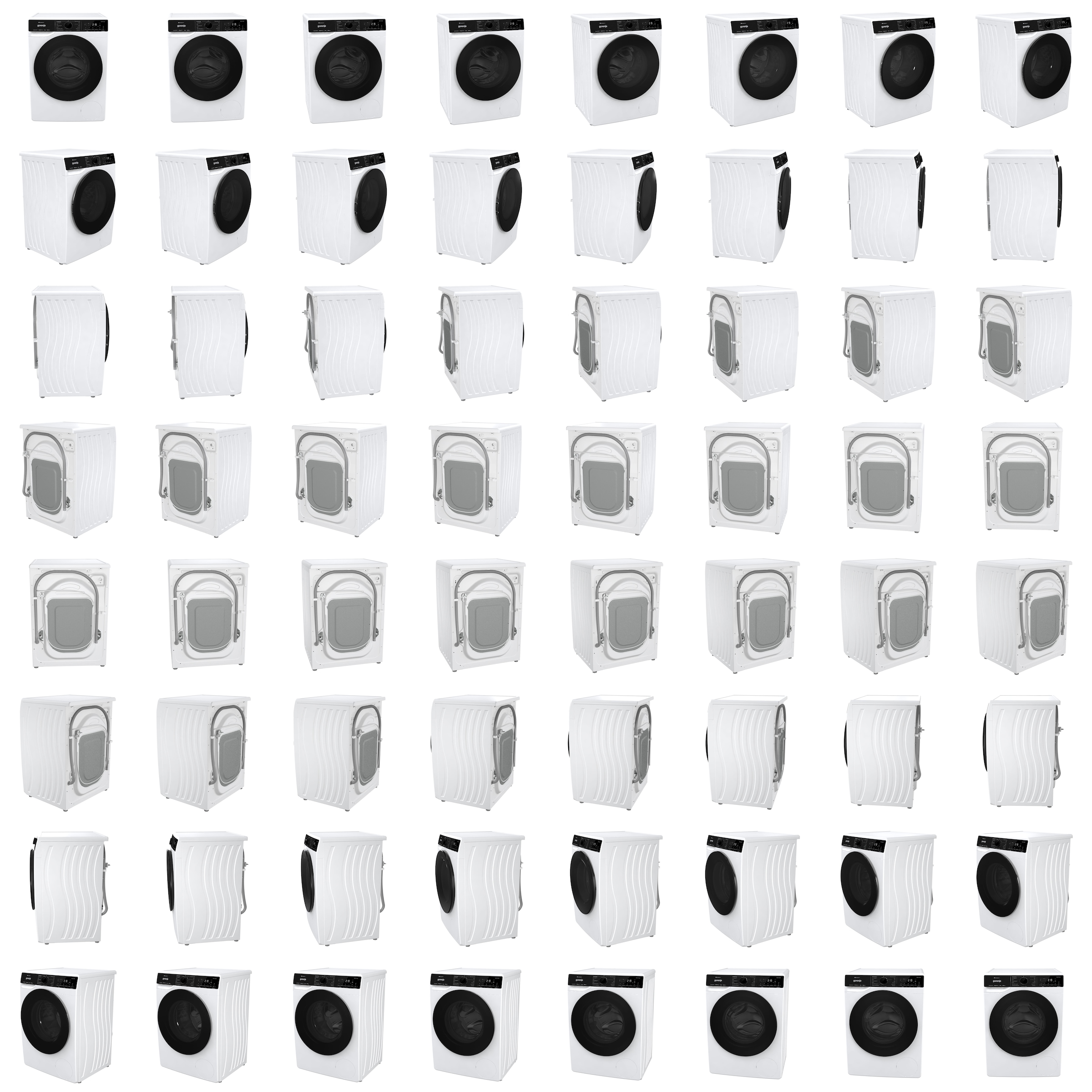 GORENJE Waschmaschine »WPNA84A2TS«, 8 kg, 1400 U/min, Energieklasse A-20%