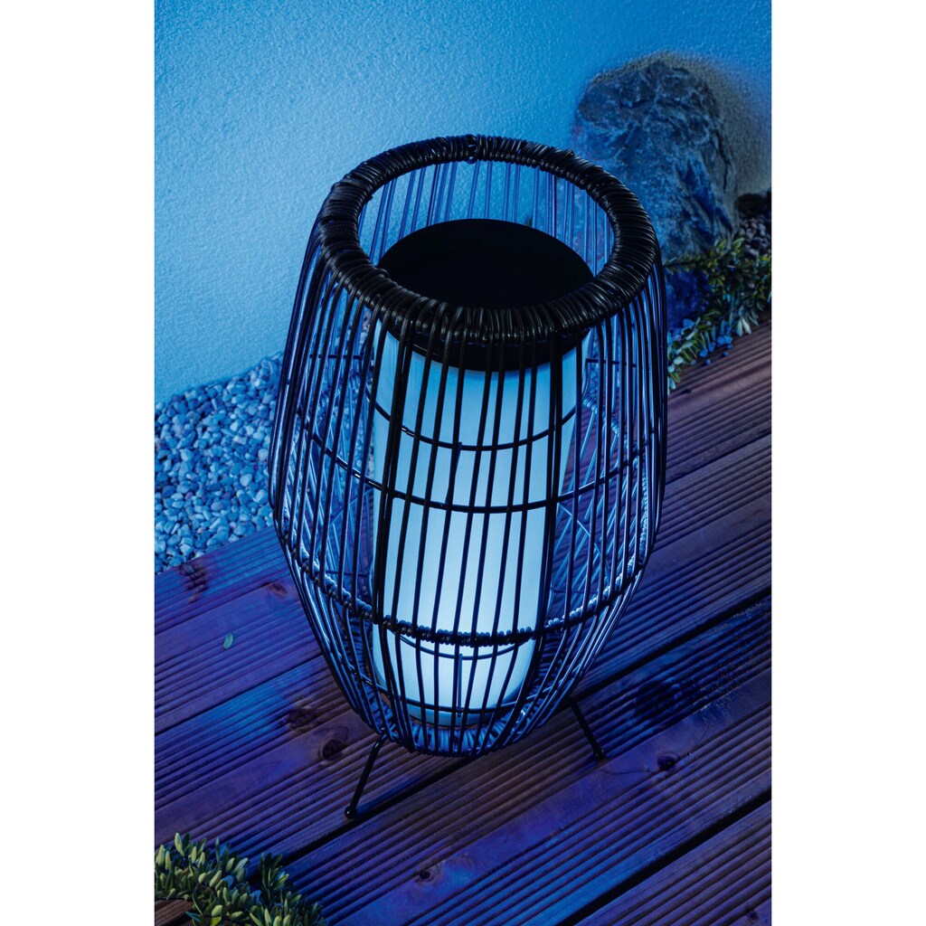 Paulmann LED Gartenleuchte »Outdoor Plug & Shine Basket 40 RGBW ZigBee IP44«, 1 flammig-flammig