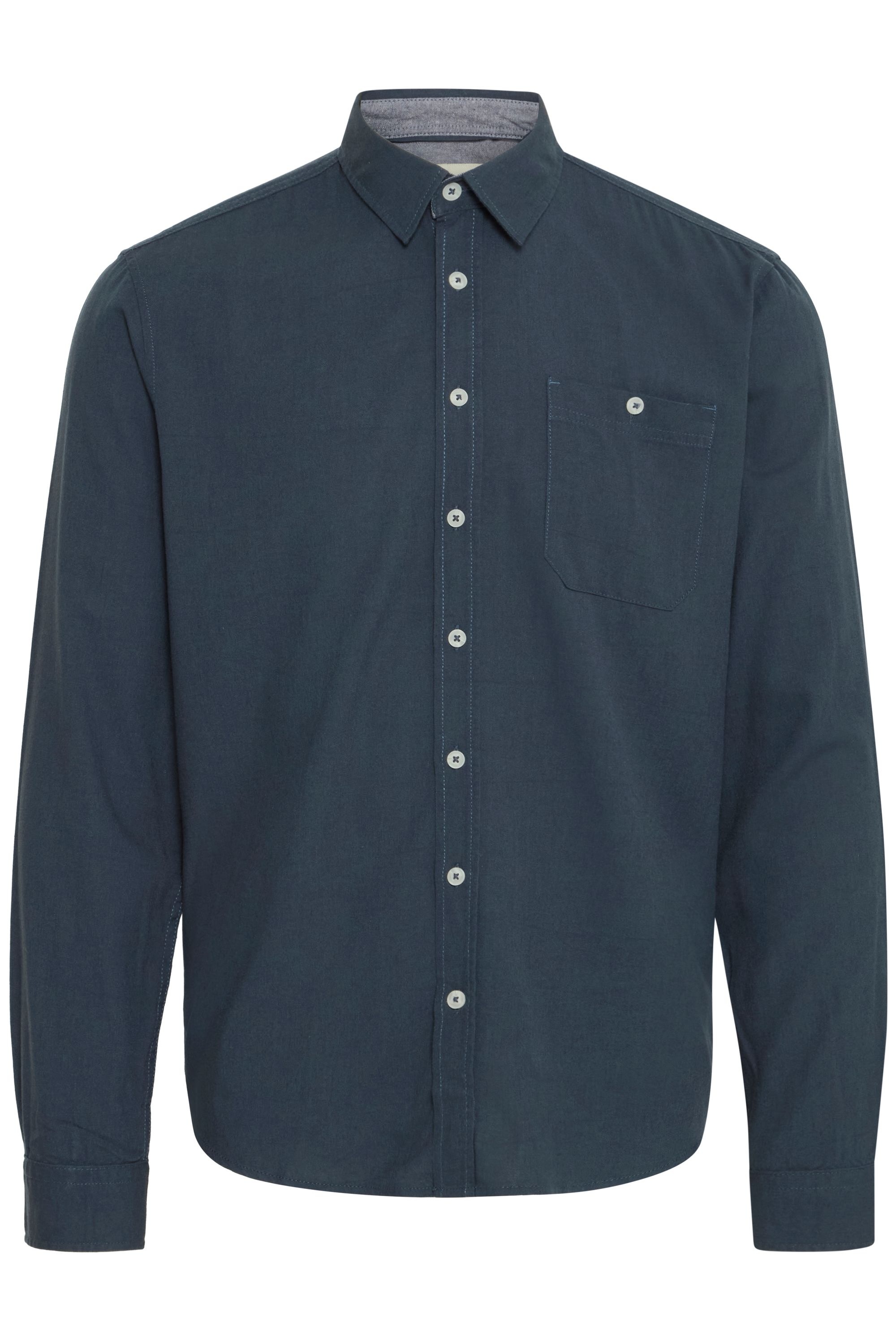 Blend Langarmhemd "BHBobby" Lässiges Langarmhemd mit Brusttasche günstig online kaufen