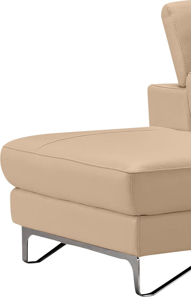 Thumbnail - Egoitaliano Ottomane "Princess, elegantes Designsofa mit erstklassigem Sitzkomfort,", inkl. verstellbarem Kopfteil und e...