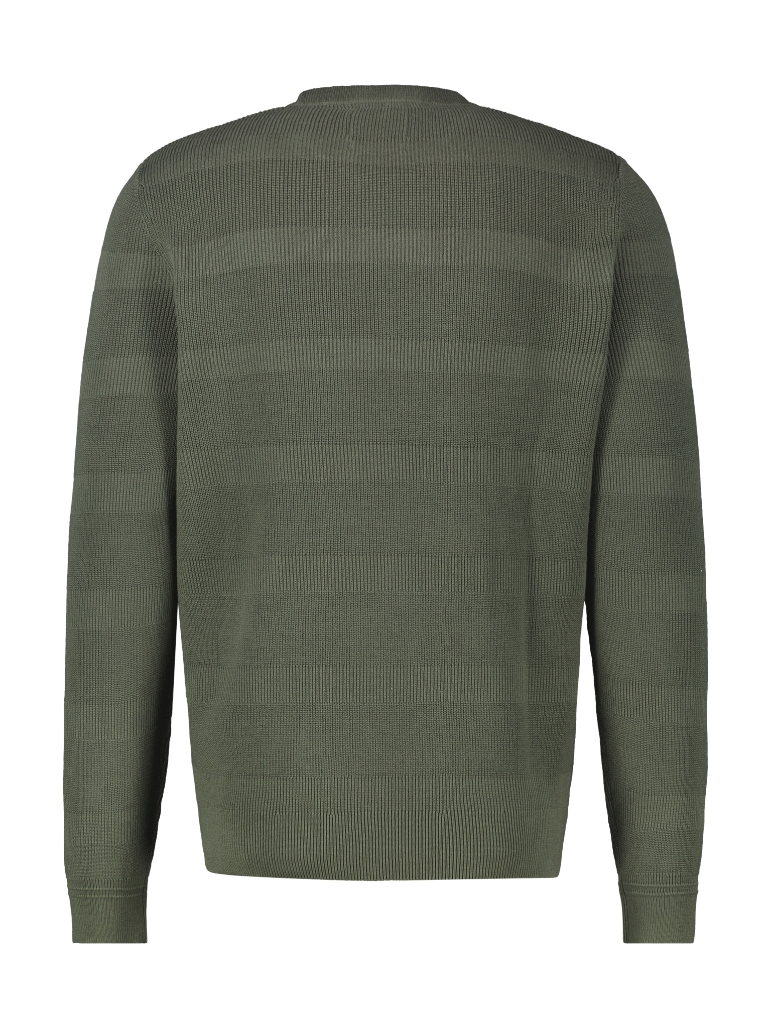 LERROS Strickpullover mit Logo Stickerei