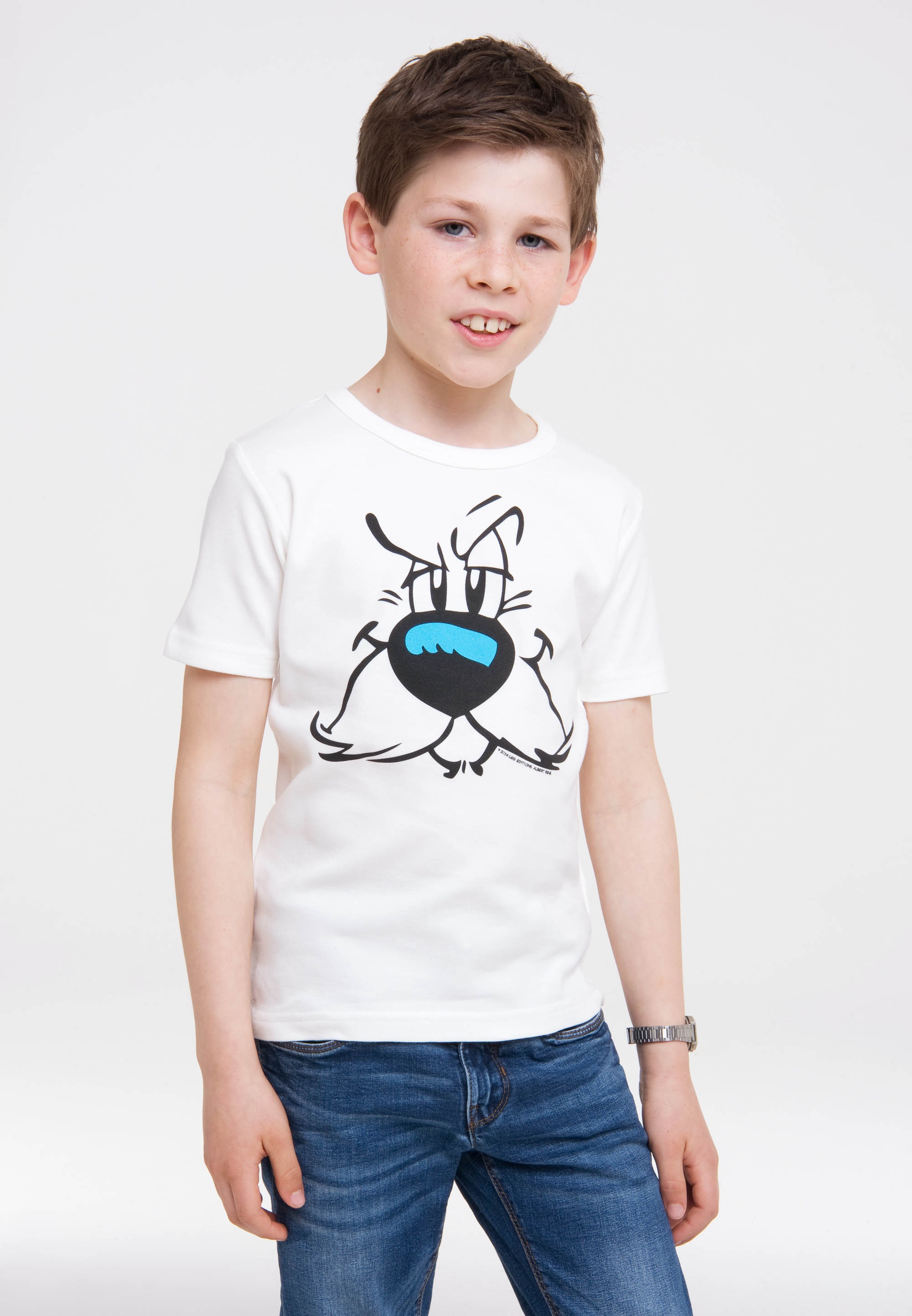 LOGOSHIRT T-Shirt »Idefix - Faces - Asterix«, mit tollem Frontdruck online  kaufen | BAUR
