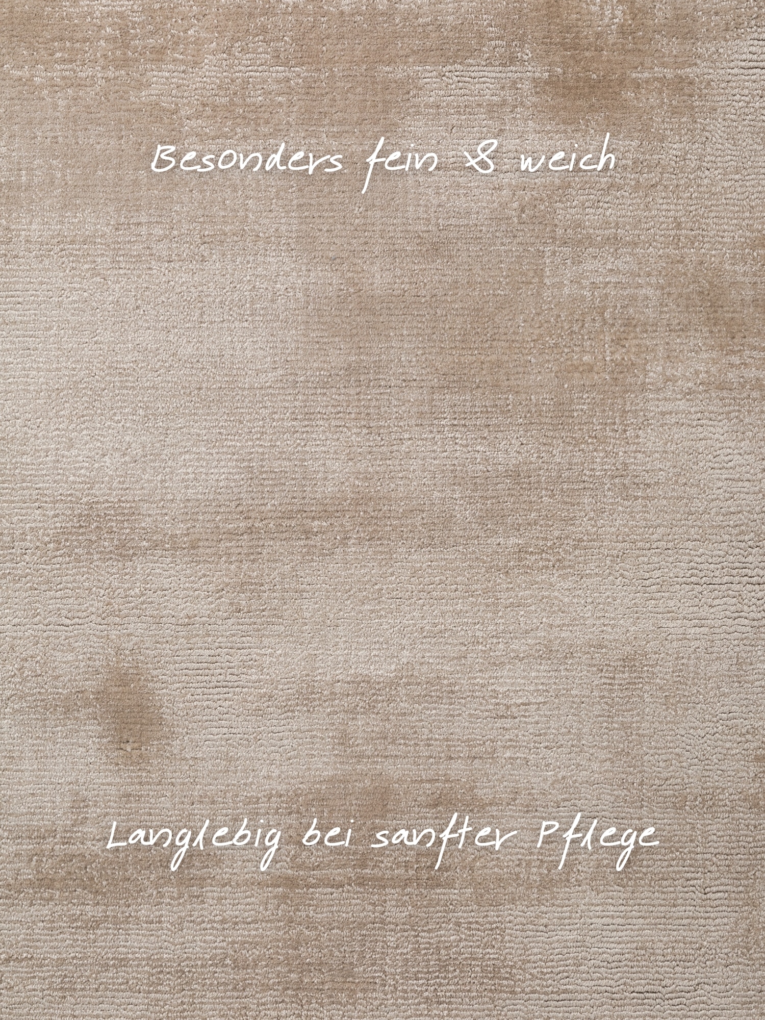 vikosa Teppich »Jane« rund 10 mm Höhe Dezenter Glanz, Weich, Seidenoptik, Viskose, Wohnzimmer, Schlafzimmer