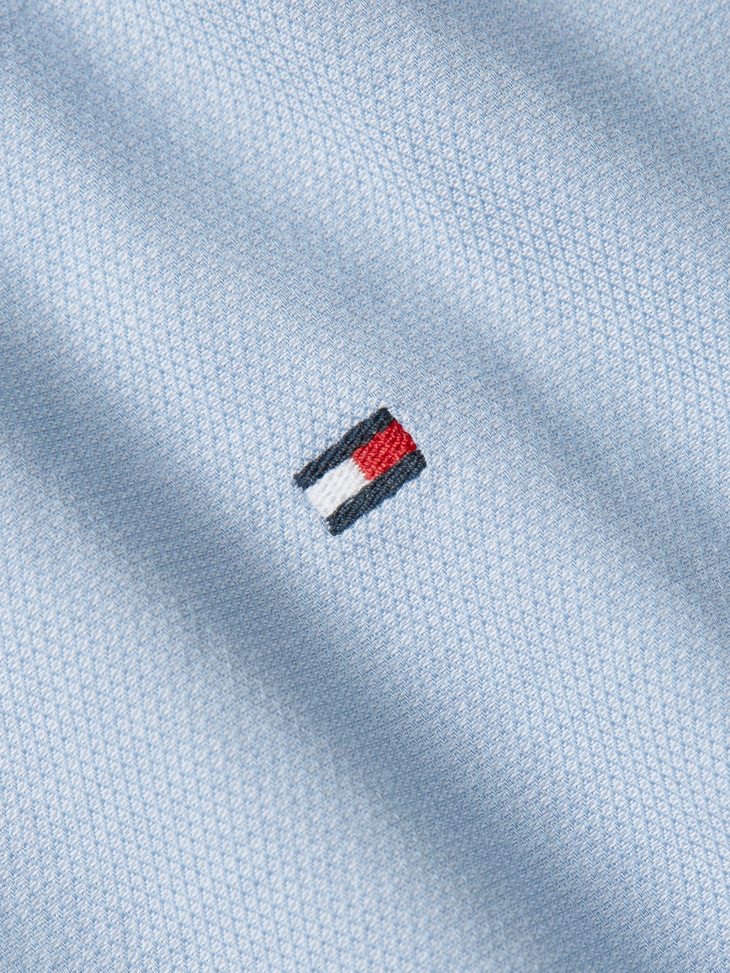 Tommy Hilfiger Langarmhemd »FLEX DOBBY SF SHIRT«, mit Knopfleiste