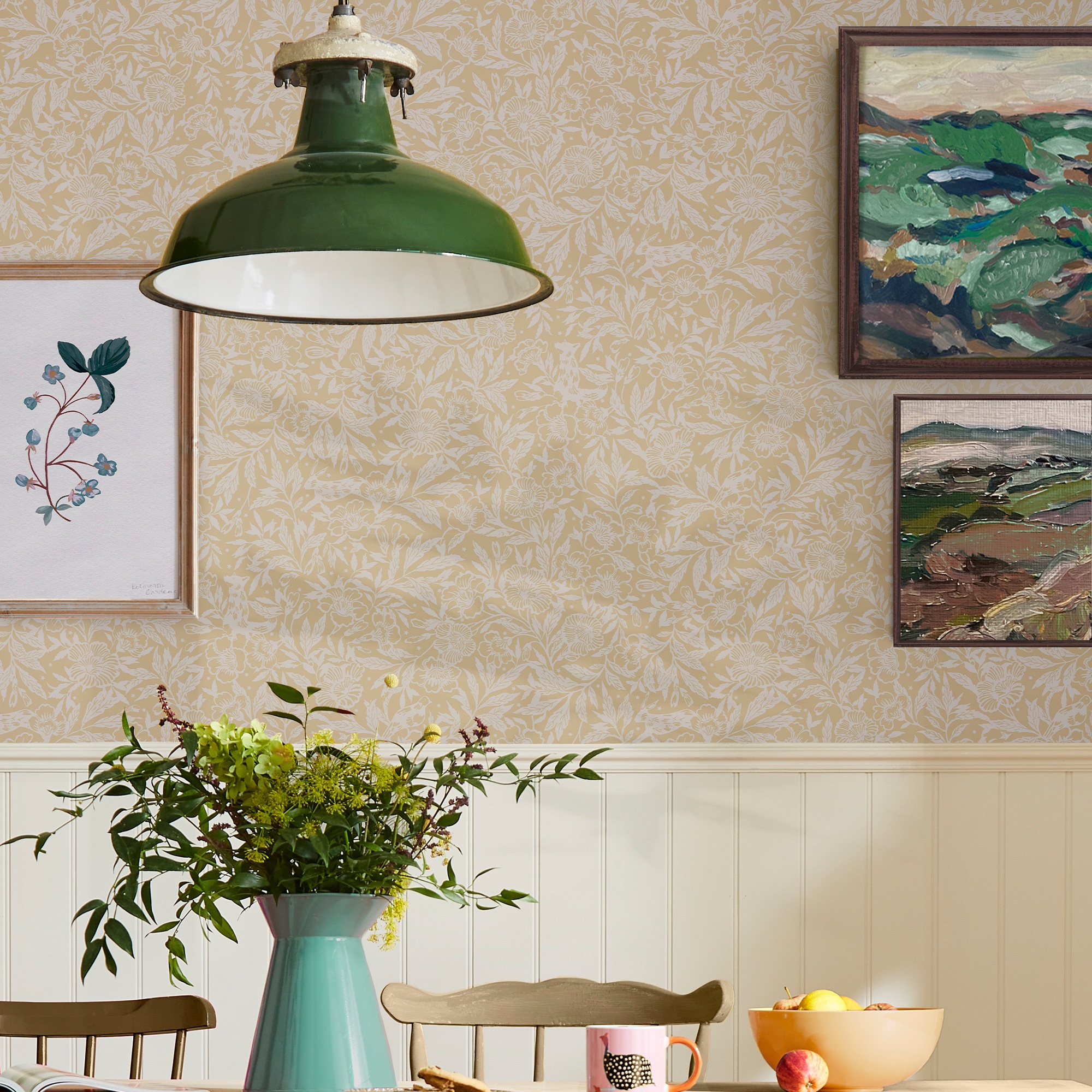 Joules Vliestapete "Twilight Ditsy" glatt Design Tapeten