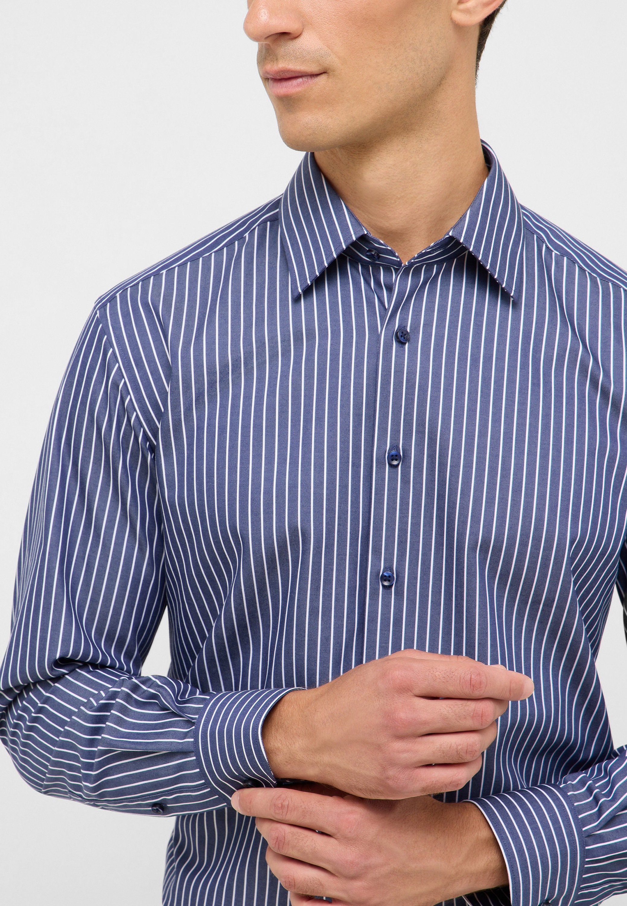 Eterna Langarmhemd »MODERN FIT«, NON IRON (bügelfrei)