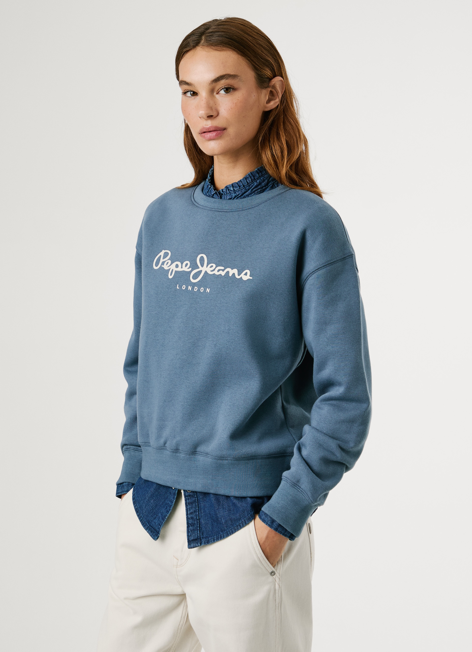 Pepe Jeans Sweatshirt "BADDY" mit Rundhalsausschnitt günstig online kaufen