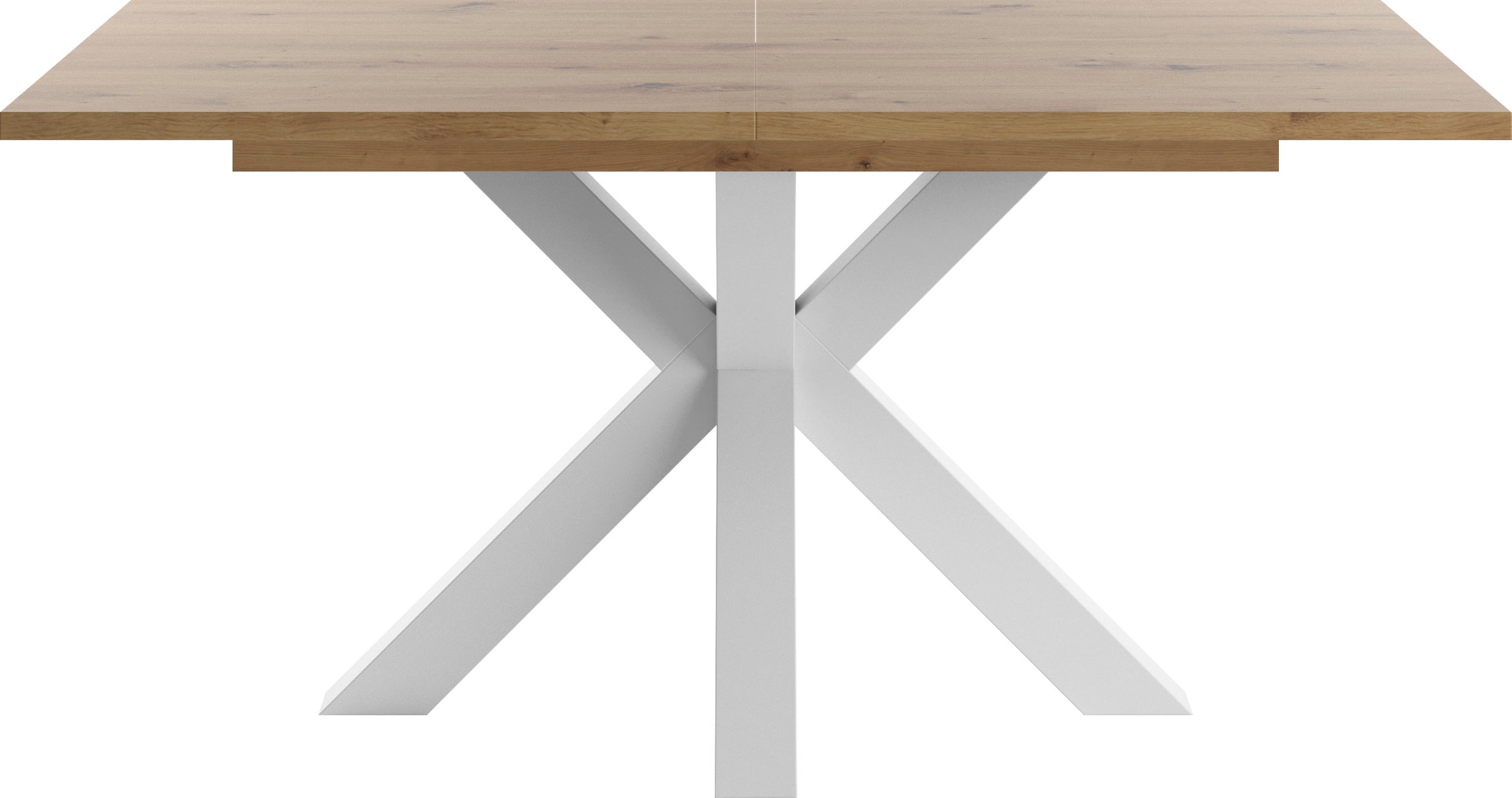 set one by Musterring Esstisch, mit Synchronauszug, 160-210 x 90 cm, Gestell in... kaufen