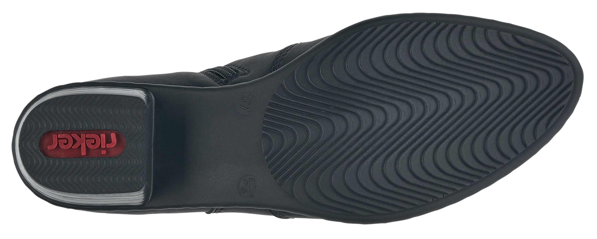 Thumbnail - Rieker Stiefelette, Blockabsatz, Ankleboots mit Zierbändern