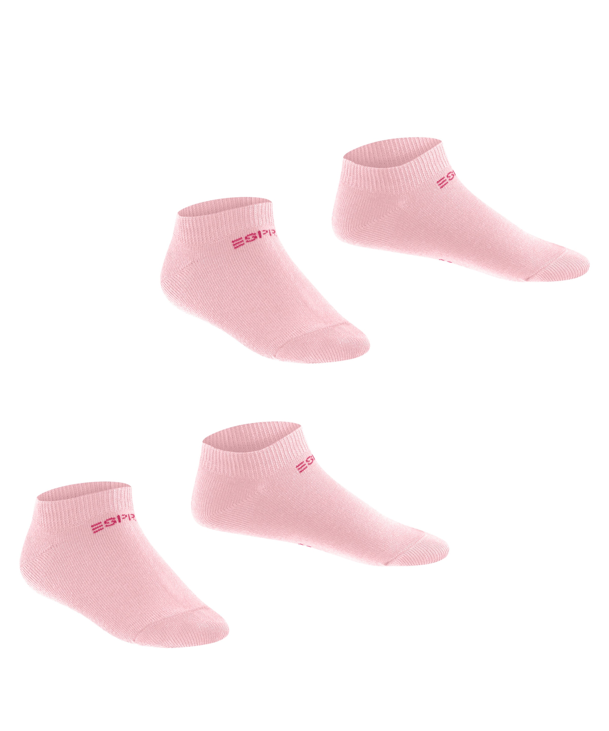 Esprit Sneakersocken »Foot Logo« 2 Paar,  verstärkt, knöchelfrei, Cotton-Mix