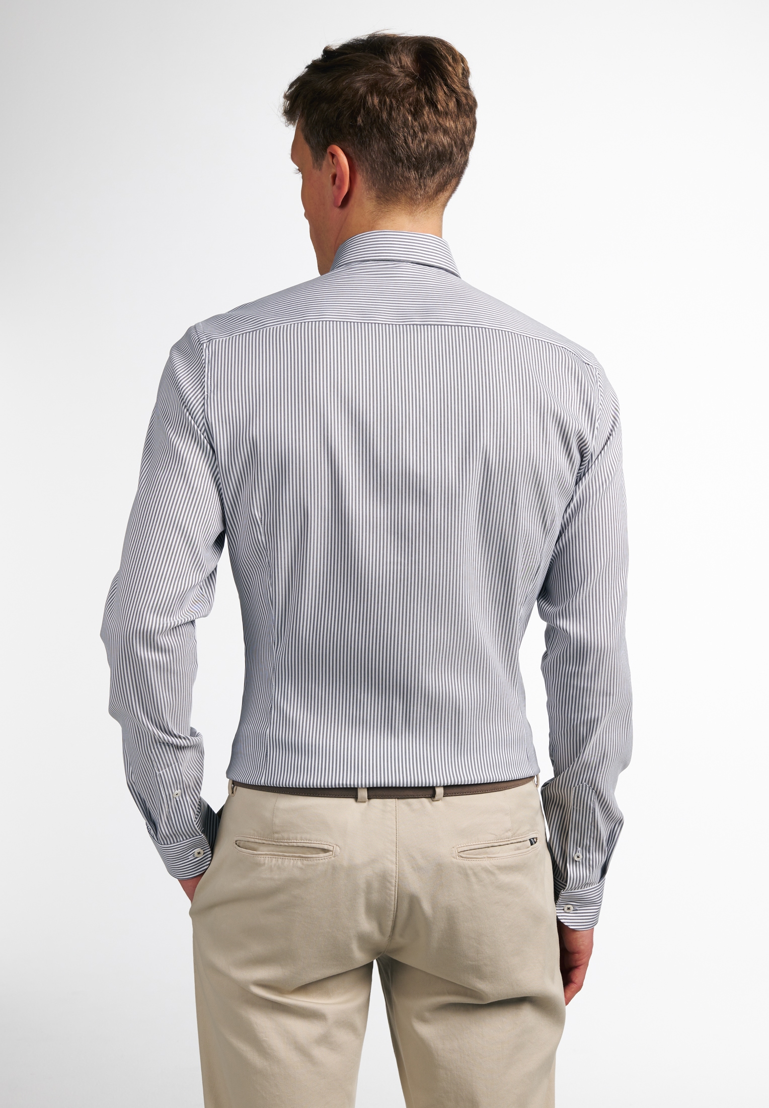 Eterna Langarmhemd »SUPER SLIM« EASY IRON (bügelleicht)