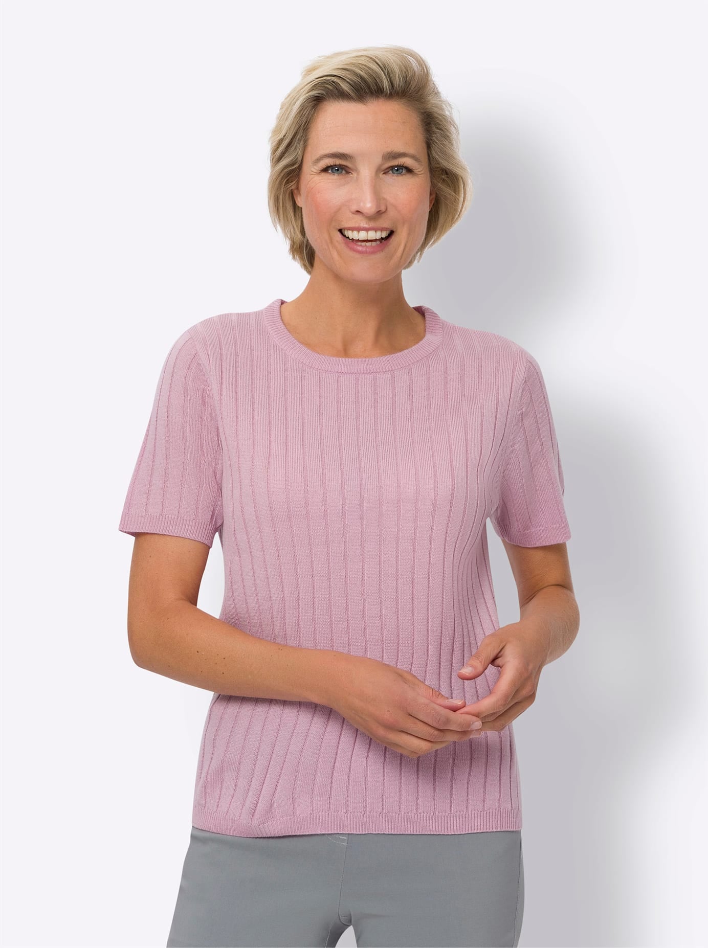 Classic Basics Kurzarmpullover "Kurzarm-Pullover" günstig online kaufen