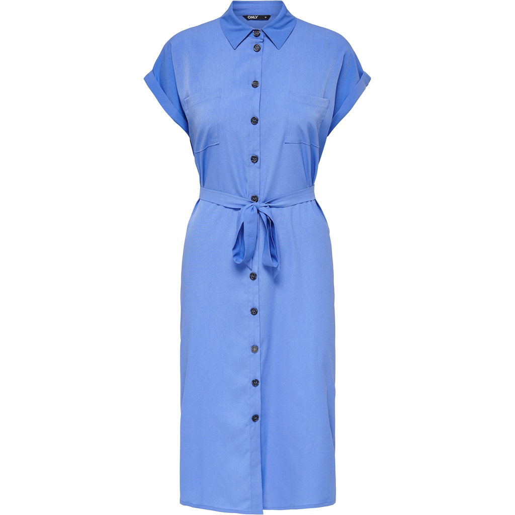 ONLY Hemdblusenkleid »ONLHANNOVER S/S SHIRT DRESS NOOS WVN«