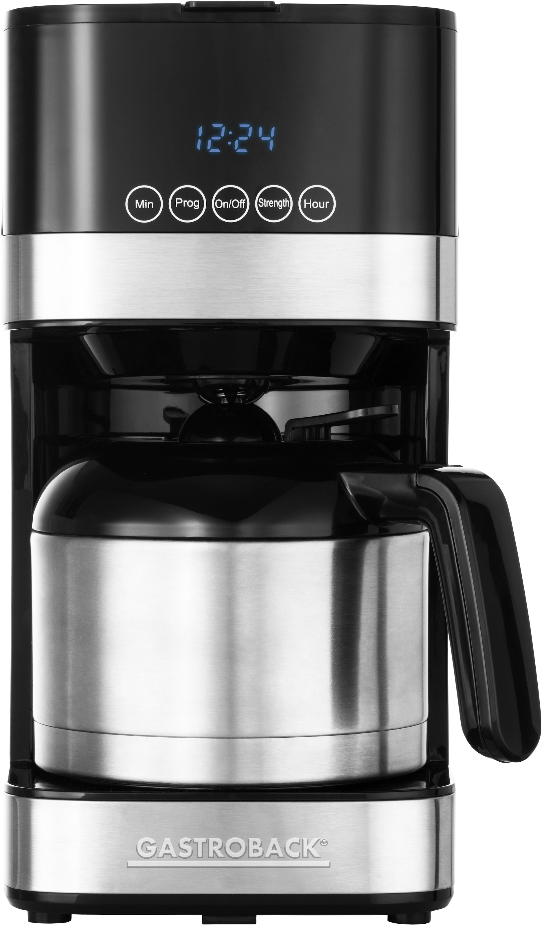 Gastroback Filterkaffeemaschine »Design Essential S 42701_S«, 1,5 l Kaffeekanne, Edelstahlfilter, 1x4