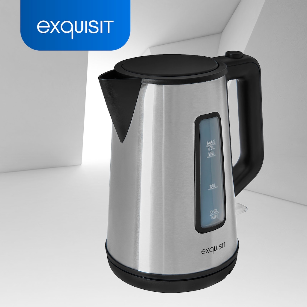 exquisit Wasserkocher »WK 6119 isw«, 1,7 l, 2200 W