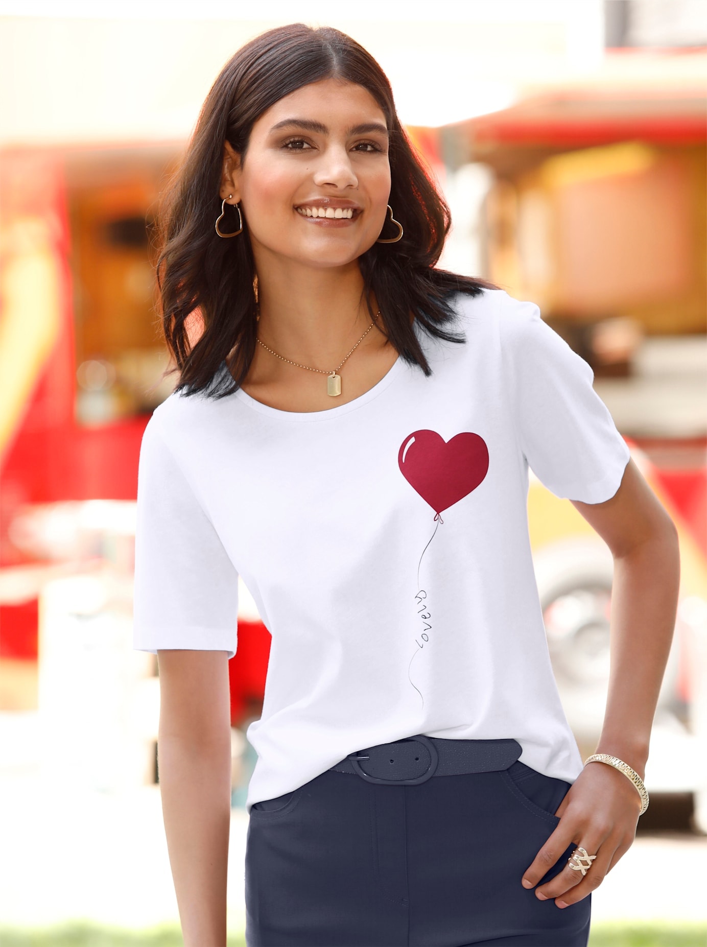 Classic Basics T-Shirt "Kurzarm-Shirt" 1 Stk. tlg. günstig online kaufen